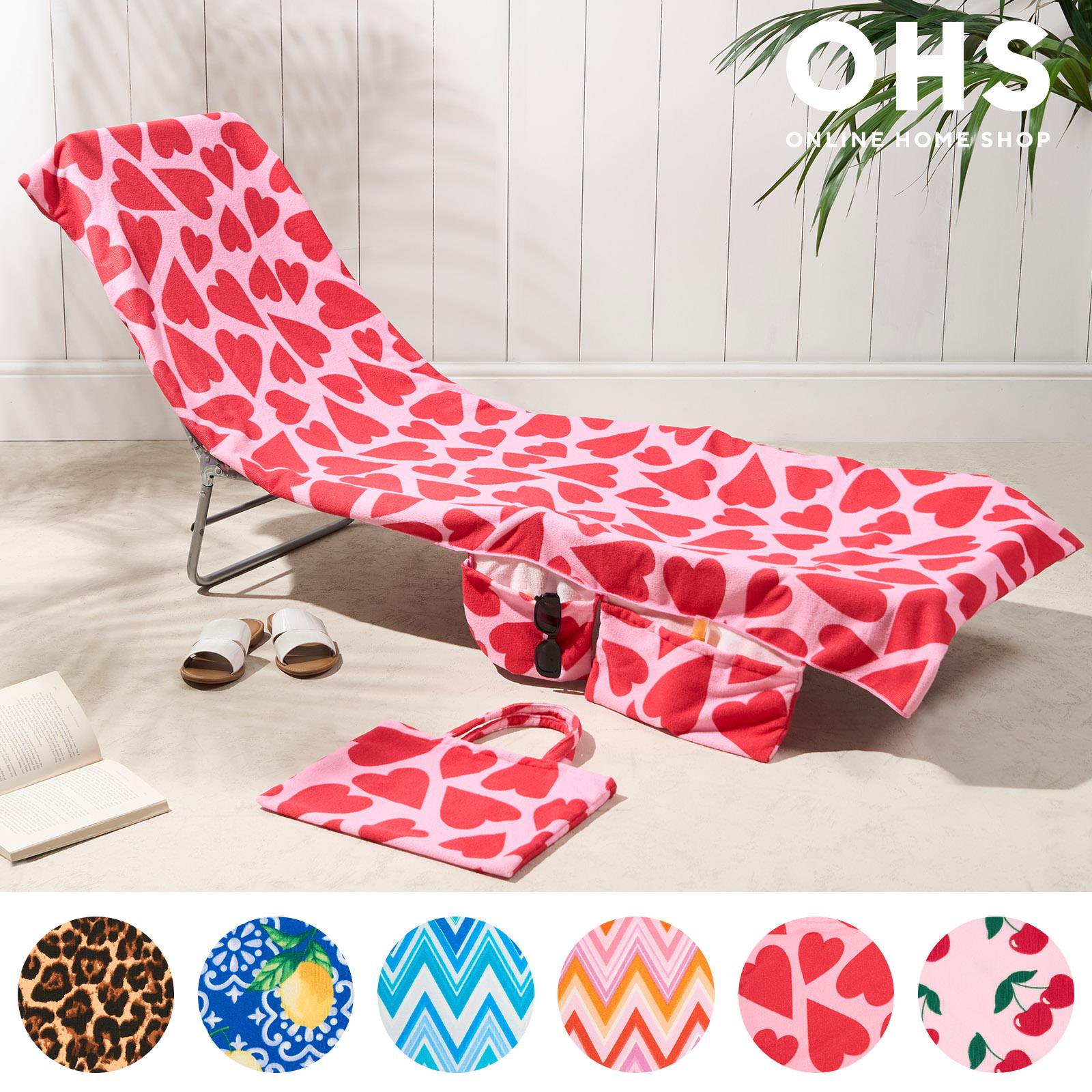 OHS Beach Towel Bag OR Inflatable Bolster OR Cushion Microfibre Quick Dry Travel
