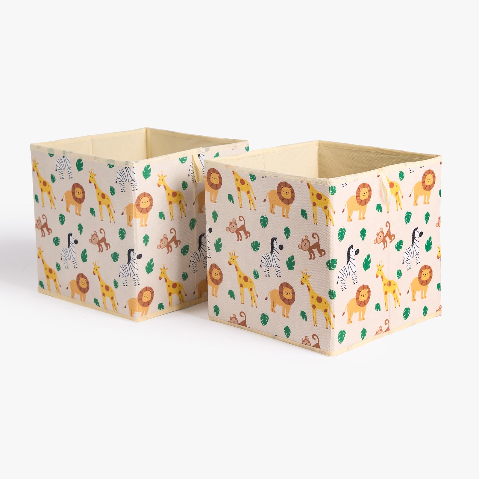 Safari Storage Boxes Multi Pack 2,4 Folding Space Saving Cube Clothes Shoes Tidy