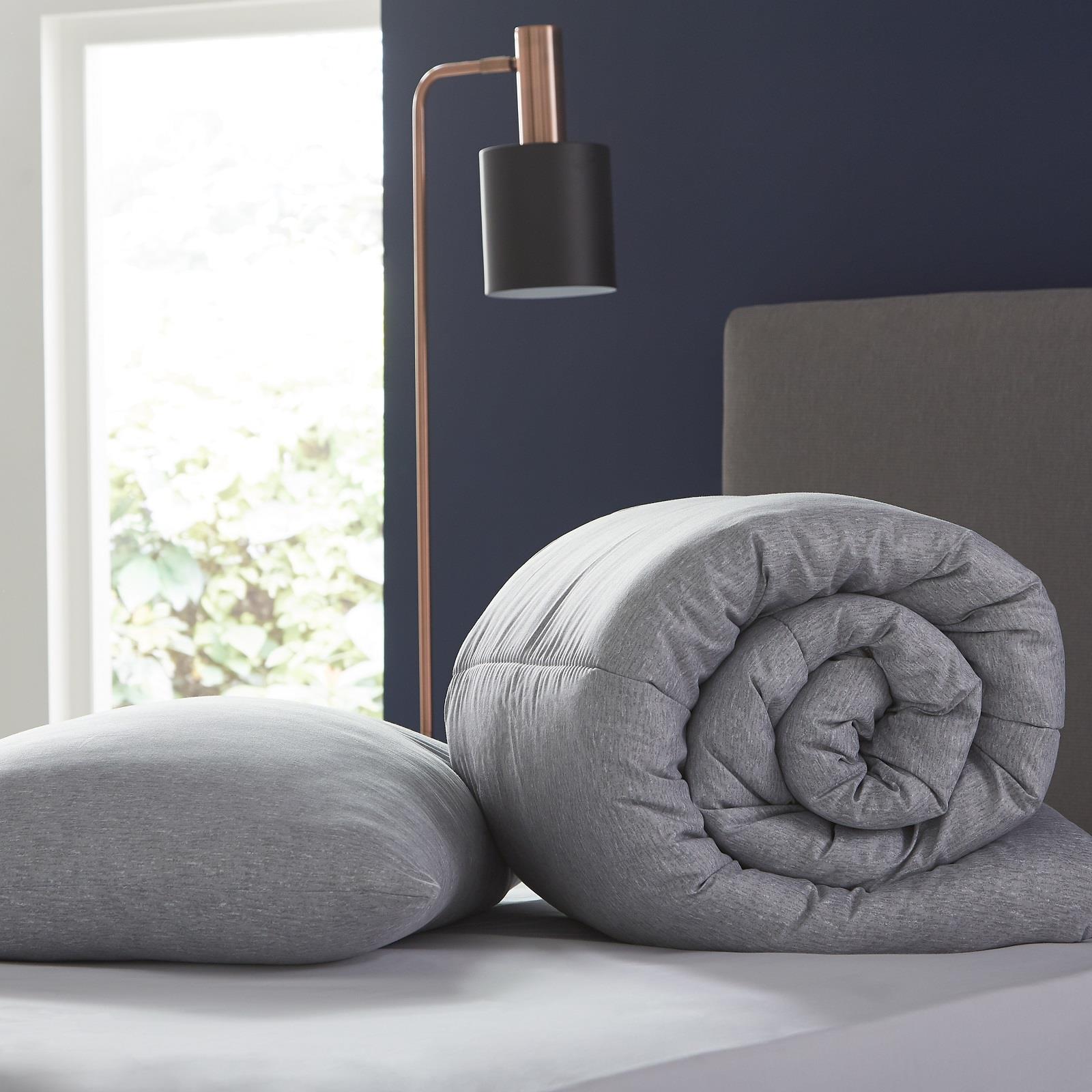 OHS Coverless 10.5 TOG Soft Duvet Pillowcase Quilted Bedding Set Single Double - Picture 58 of 107