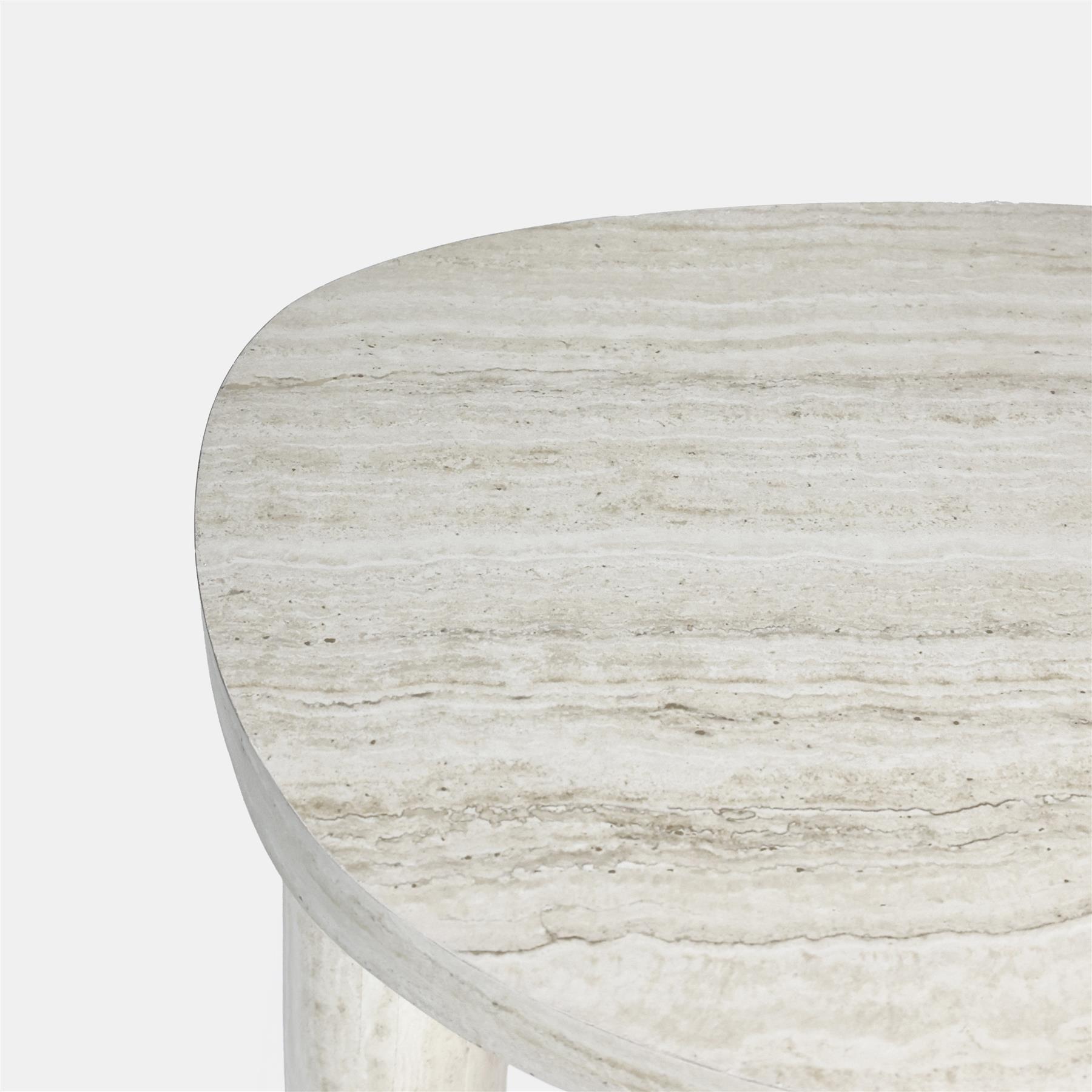 OHS 3-Legged Side Table Engineered Wood Living Room Bedroom Bedside