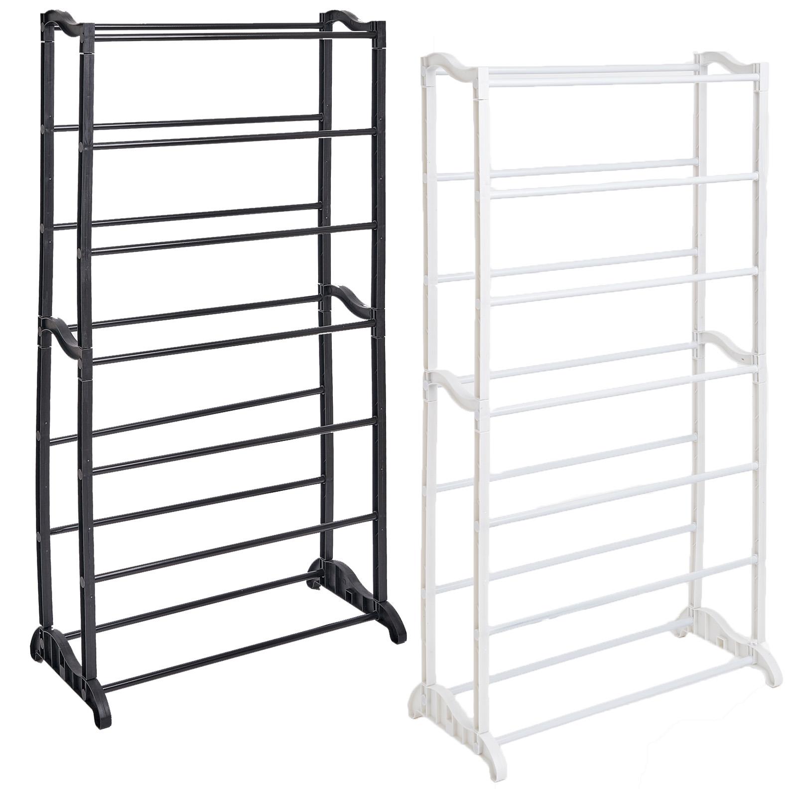 OHS 7 Tier Shoe Rack Stand Storage Compact Space Organiser Shelf Metal 21 Pairs