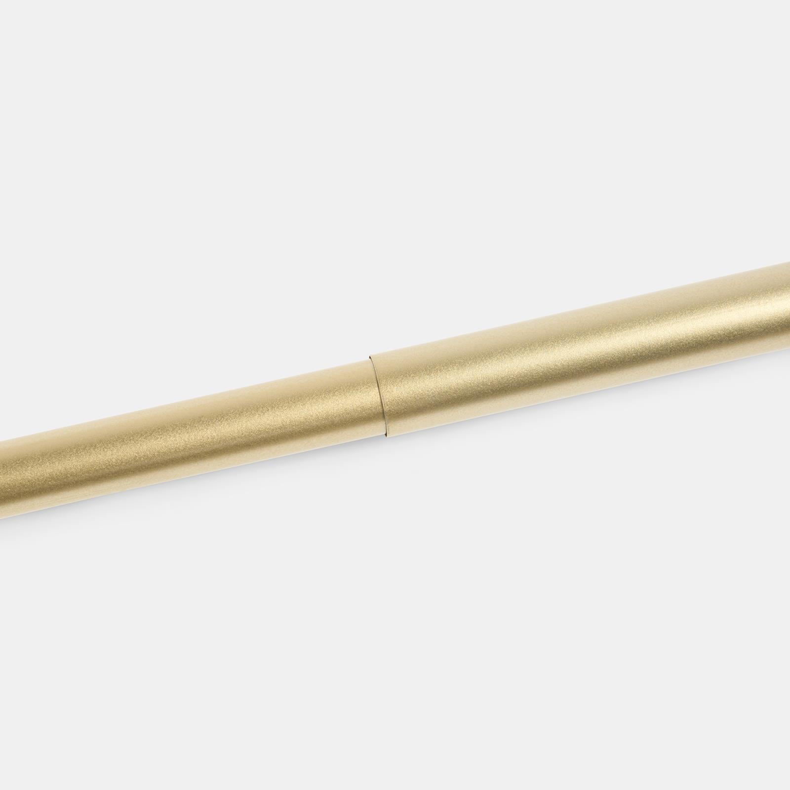 OHS 70-120cm Curtain Pole Extendable Metal 16mm Ball Trumpet Twist Finnials
