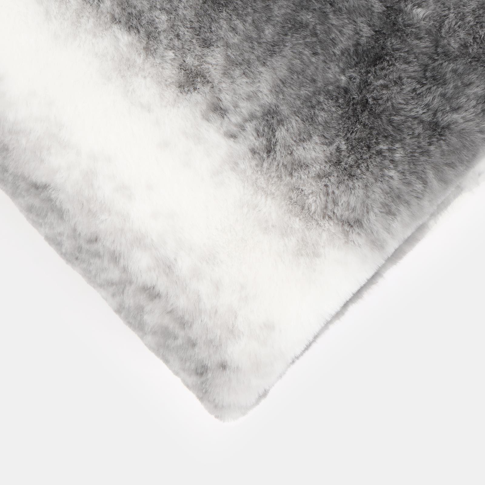 Stripe Throw Over Blanket Faux Fur Fleece Super Soft Plush Sofa Warm Bedspread