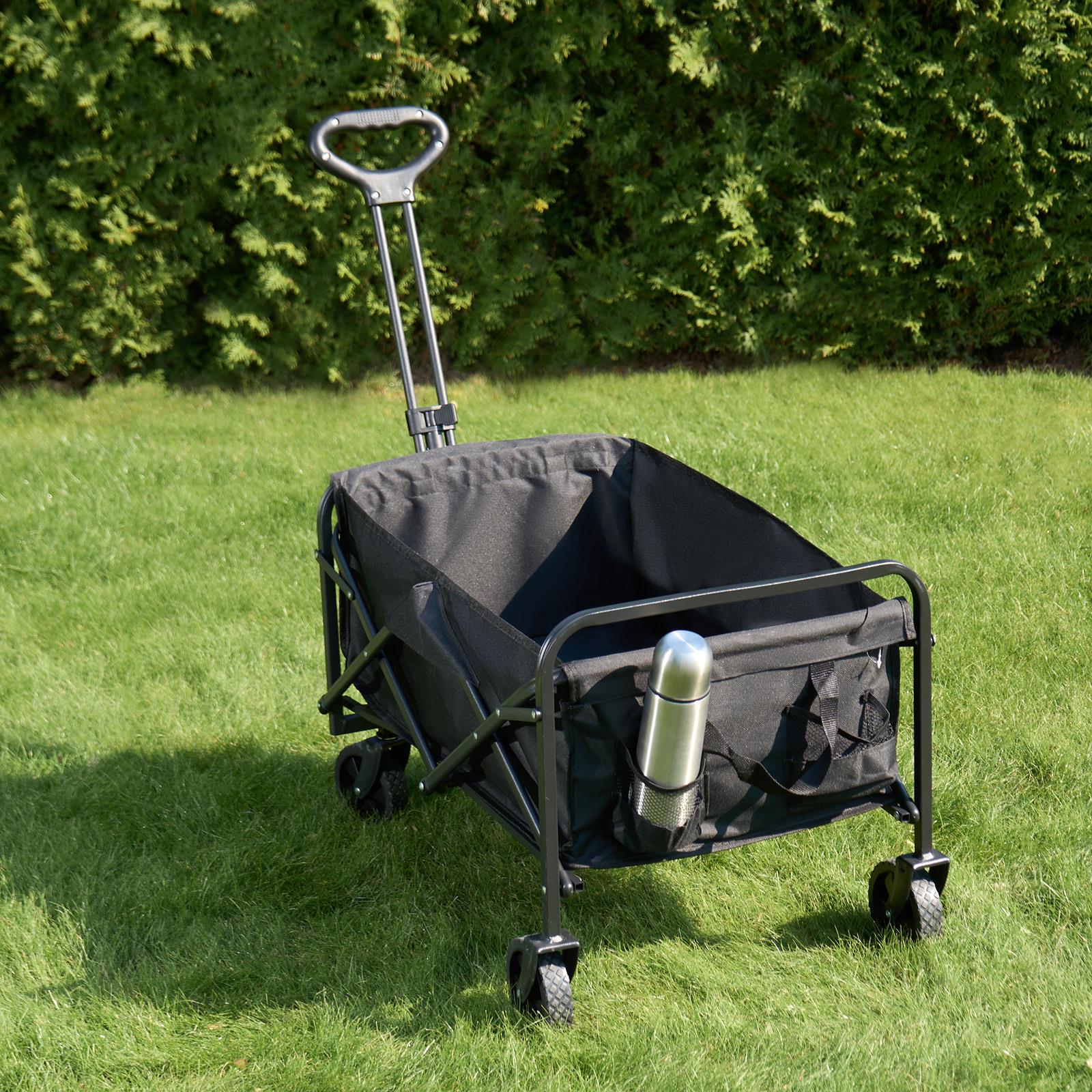 Trolley Cart Outdoor Garden Foldable Camping Wagon Truck Fishing Storage