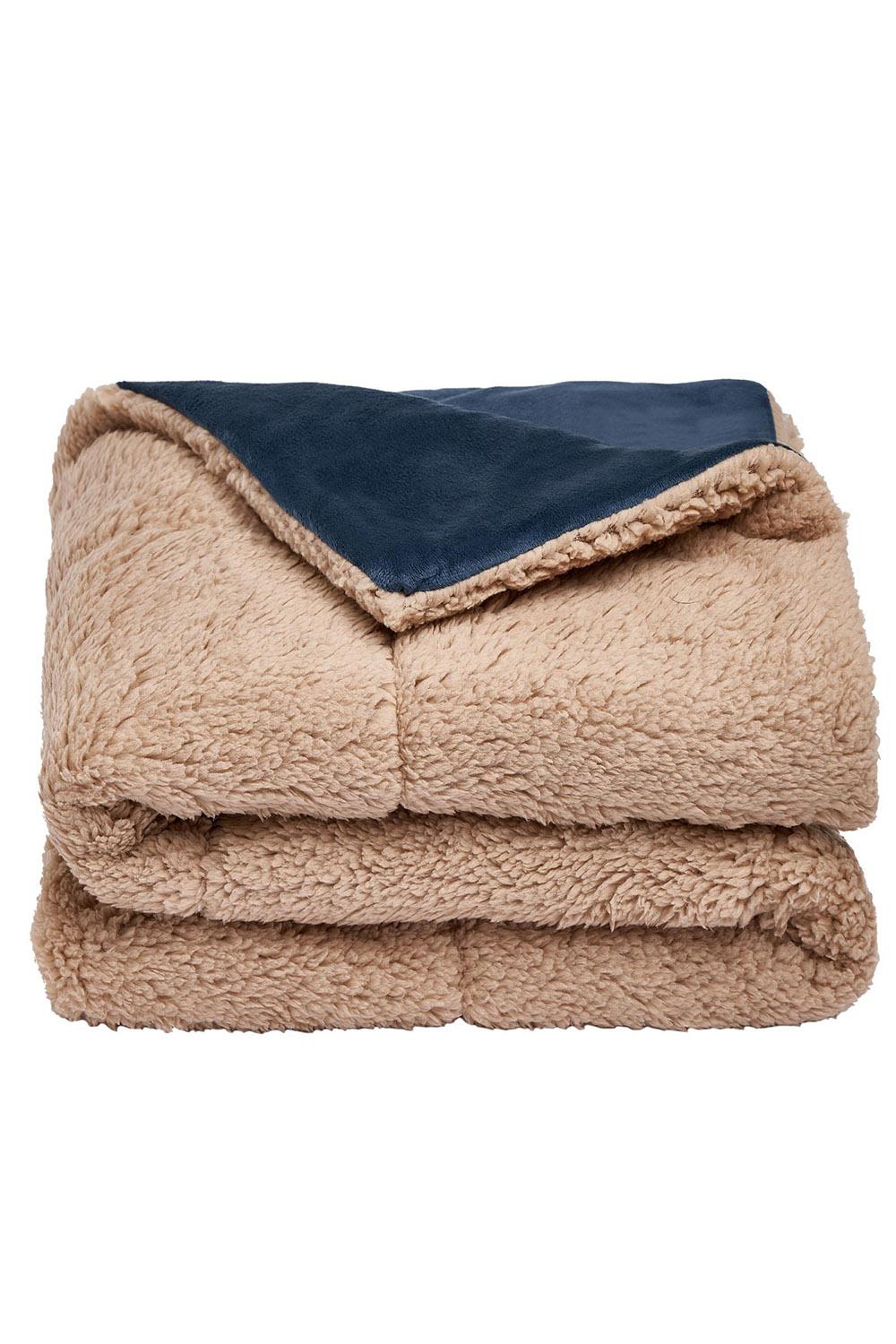 Brentfords Sherpa Pet Animal Blanket Puppy Dog Cat Kitten Kennel Mat Warm Throw