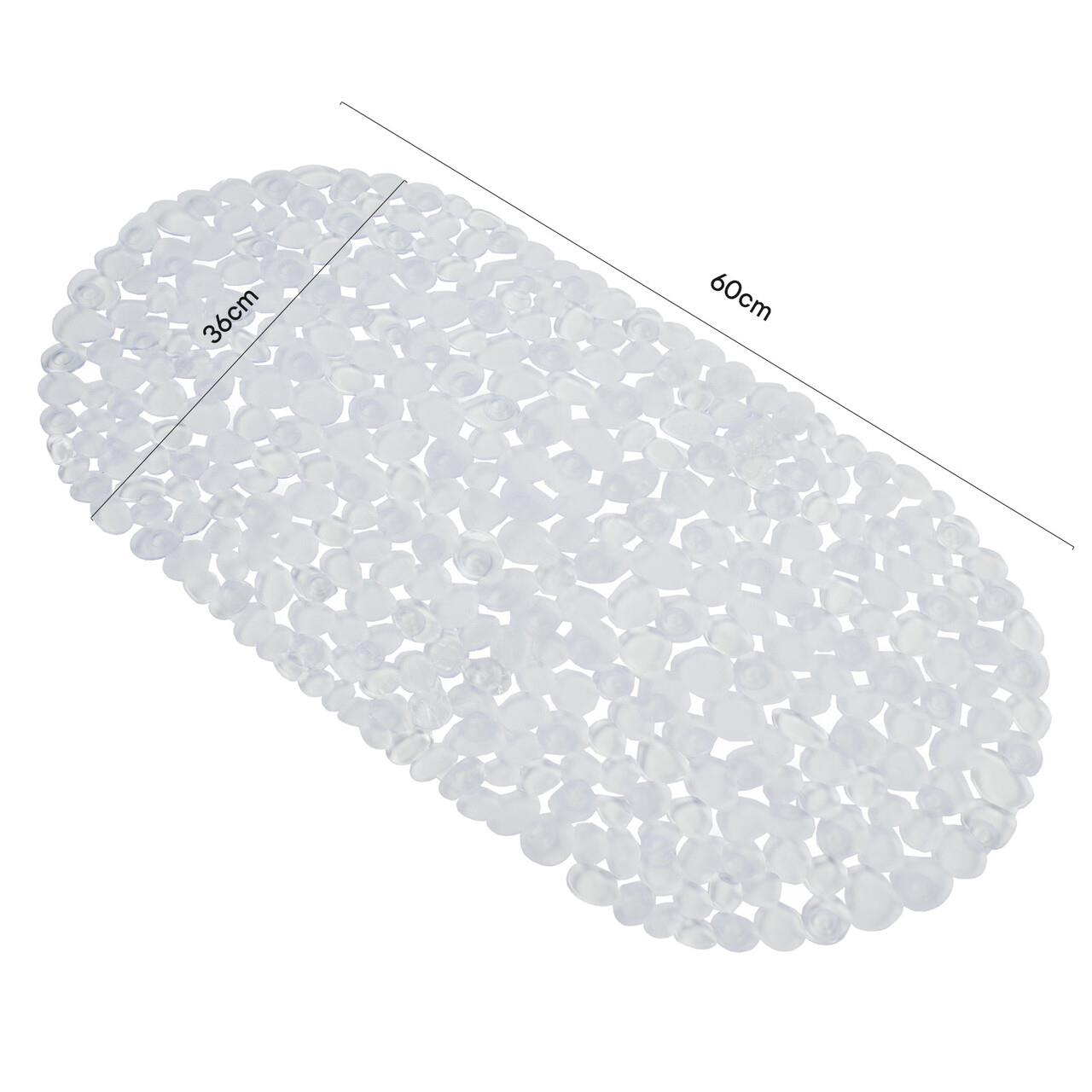 Shower Mat for Inside Shower Non-Slip Bathroom Accessories Anti Mould PVC Mats