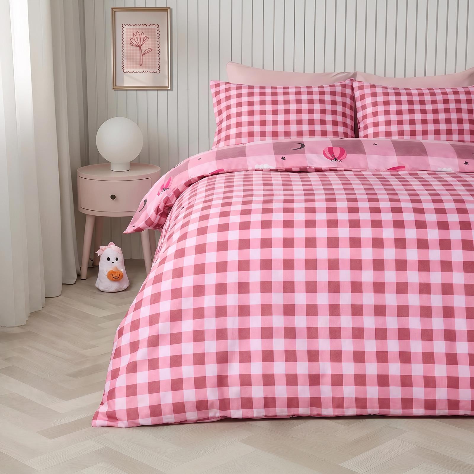 OHS Halloween Duvet Cover Pillowcase Bedding Set Kids Childrens Pumpkin Quilt