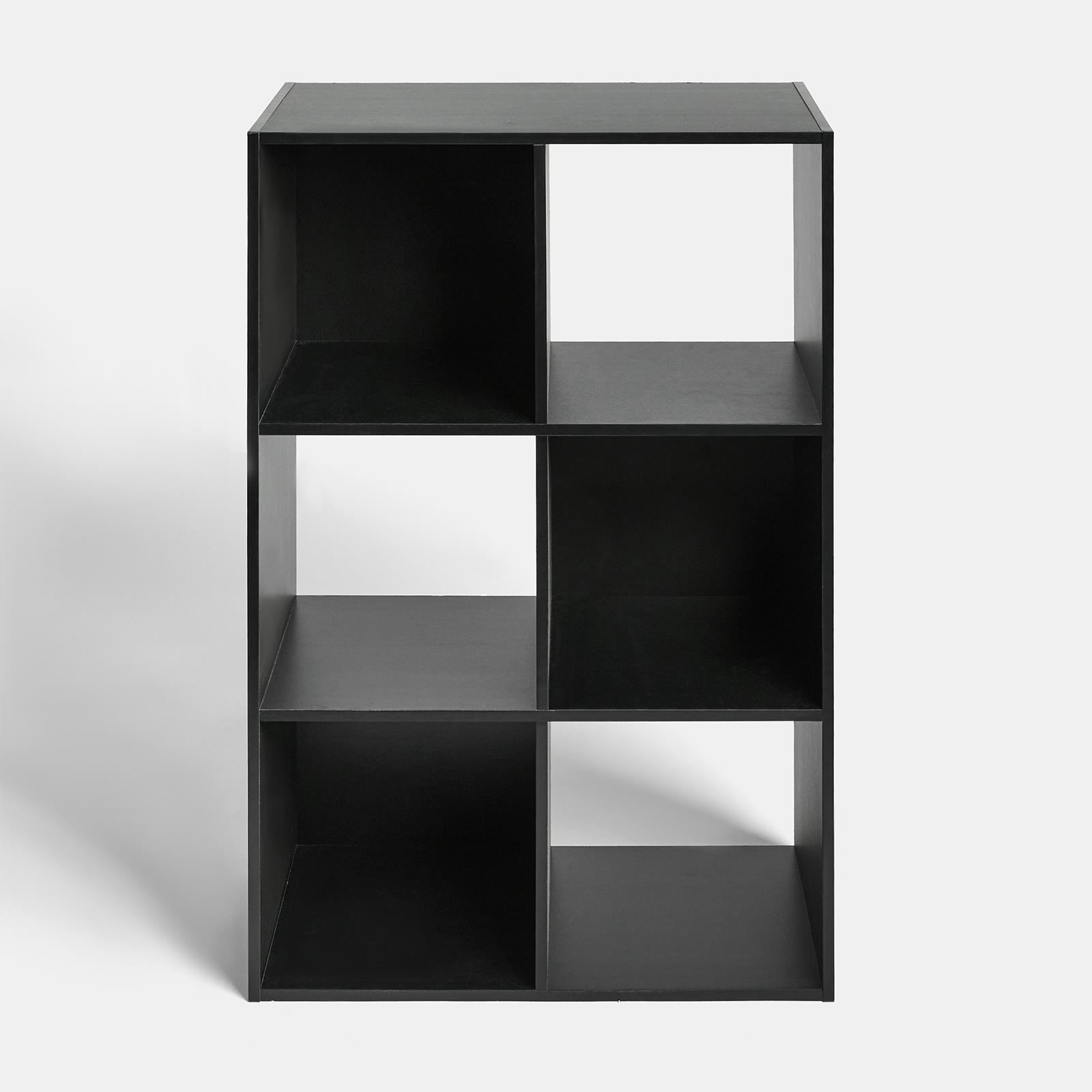 OHS Oslo Cube Storage Wood Effect Bookcase Freestanding Open Shelf Unit