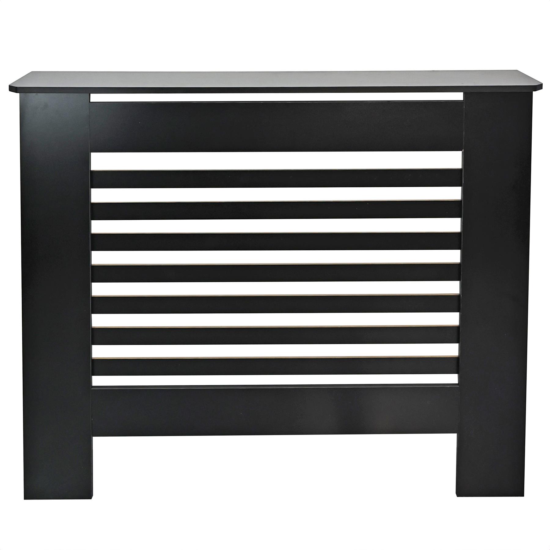 Wooden Radiator Cover Side Board S M L Cabinet Shelf Modern Hallway Furniture - Picture 7 of 55