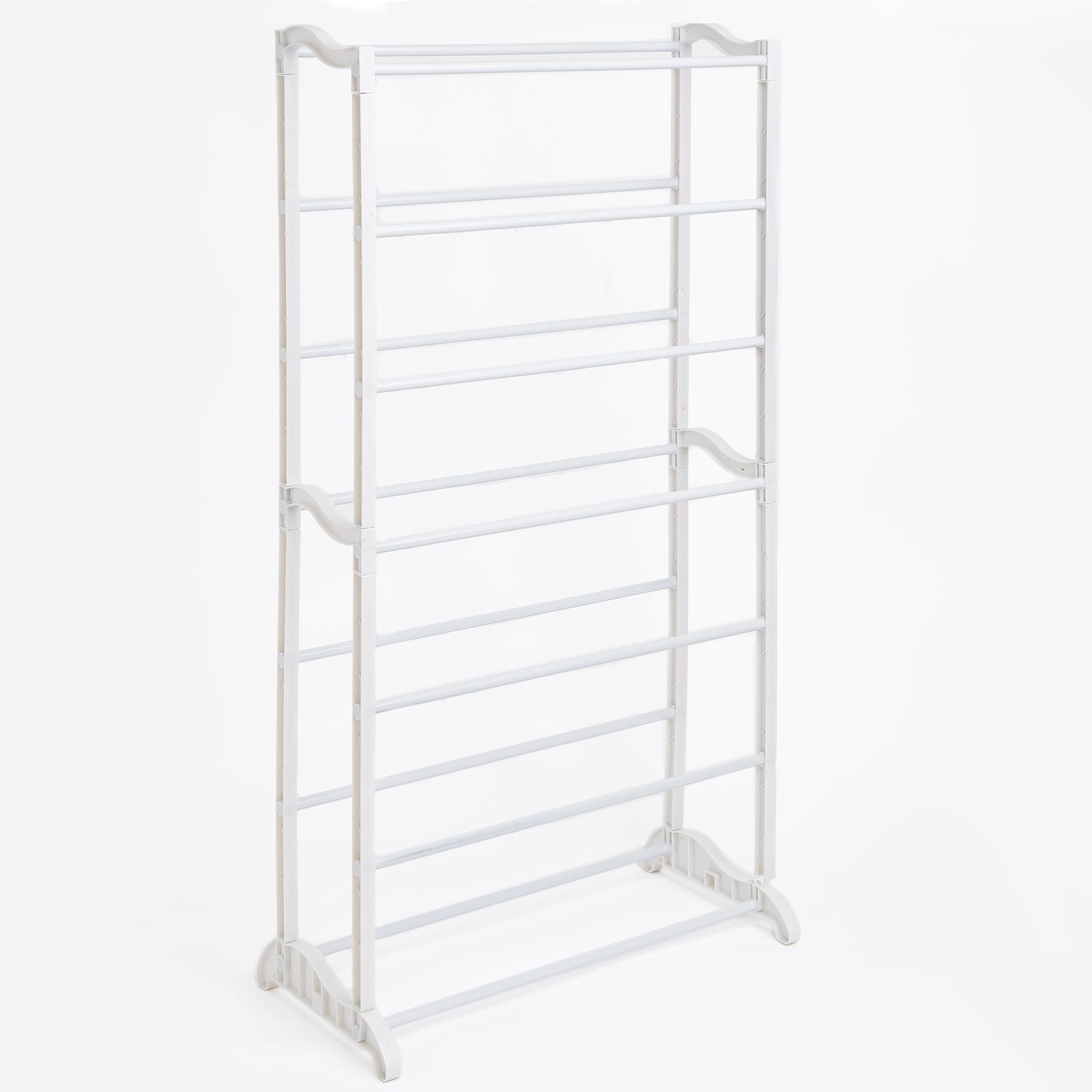 OHS 7 Tier Shoe Rack Stand Storage Compact Space Organiser Shelf Metal 21 Pairs