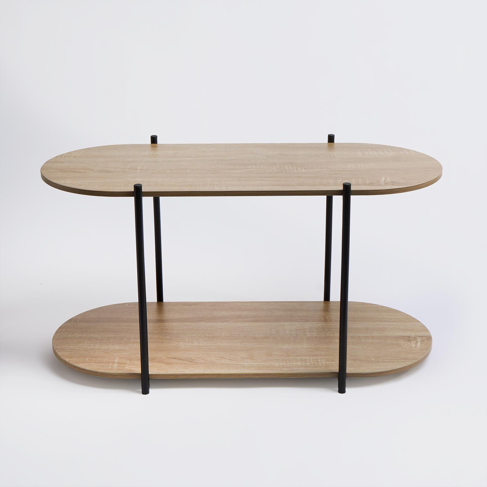 2 Tier Table Wooden Coffee Modern Bed Living Room Home Decor Office End Bedside - Picture 9 of 14