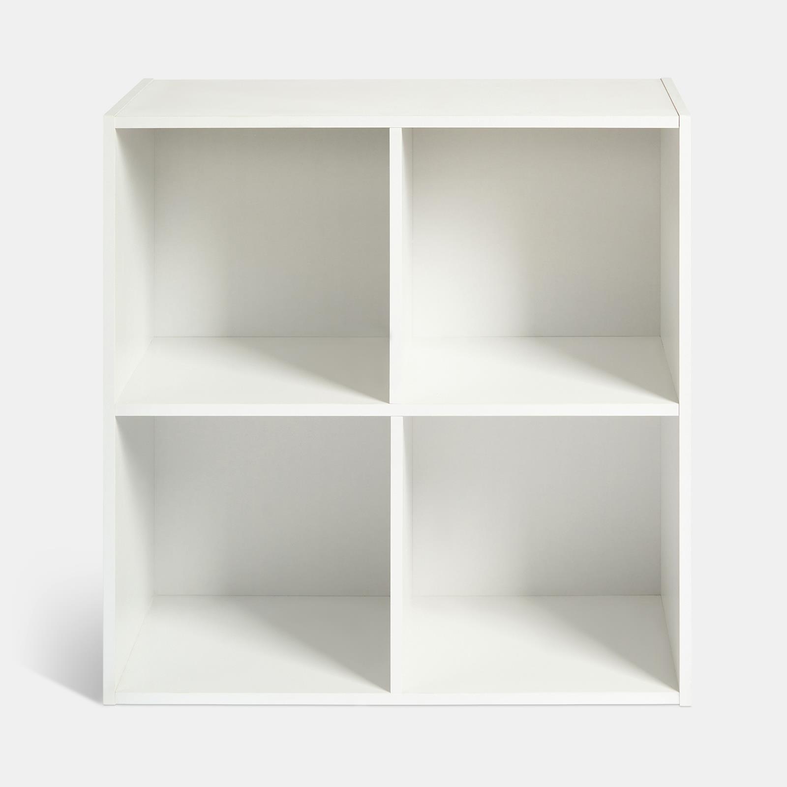 OHS Oslo Cube Storage Wood Effect Bookcase Freestanding Open Shelf Unit