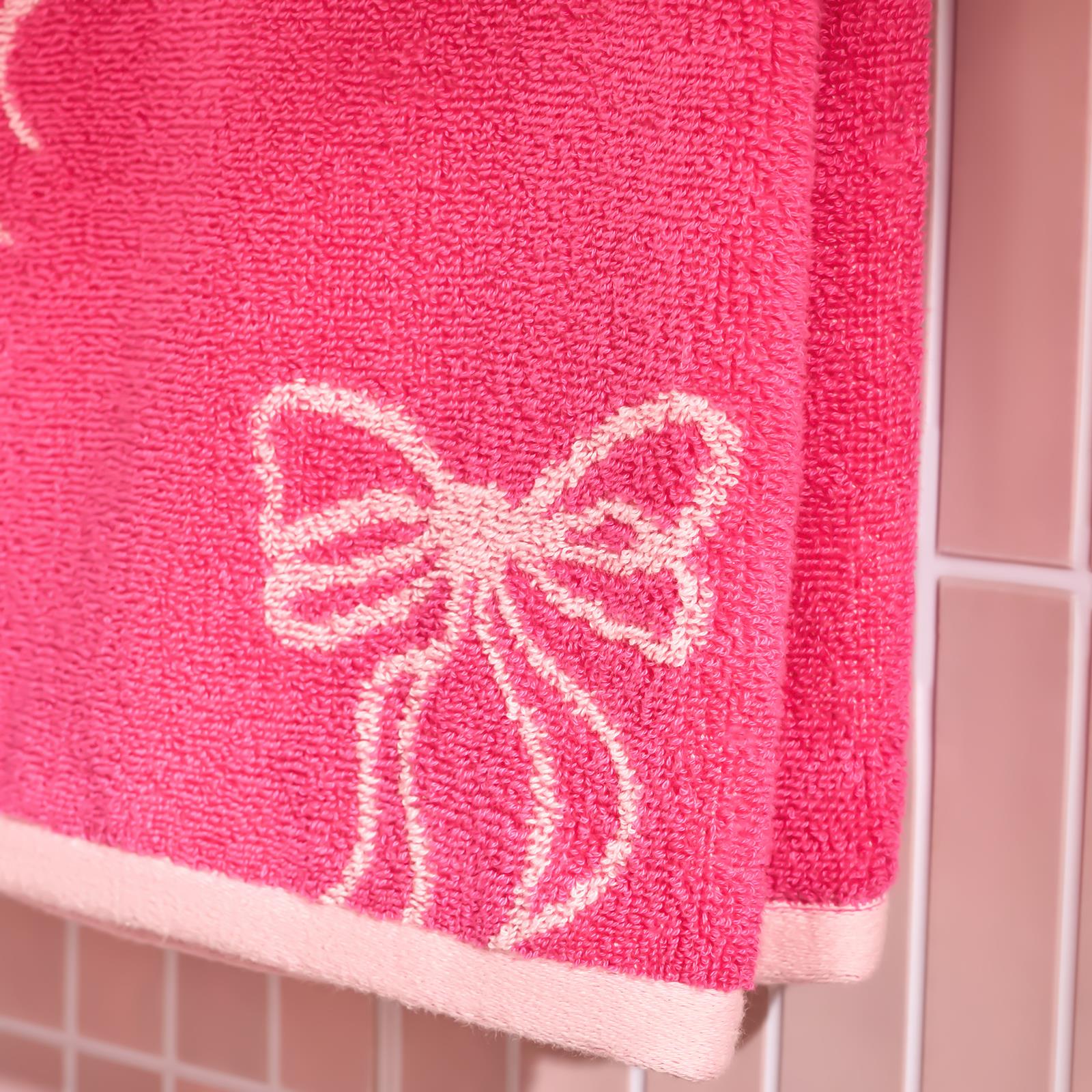 OHS Bows Towels 100% Premium Cotton Highly Absorbent Hand Bath Towel Sheet