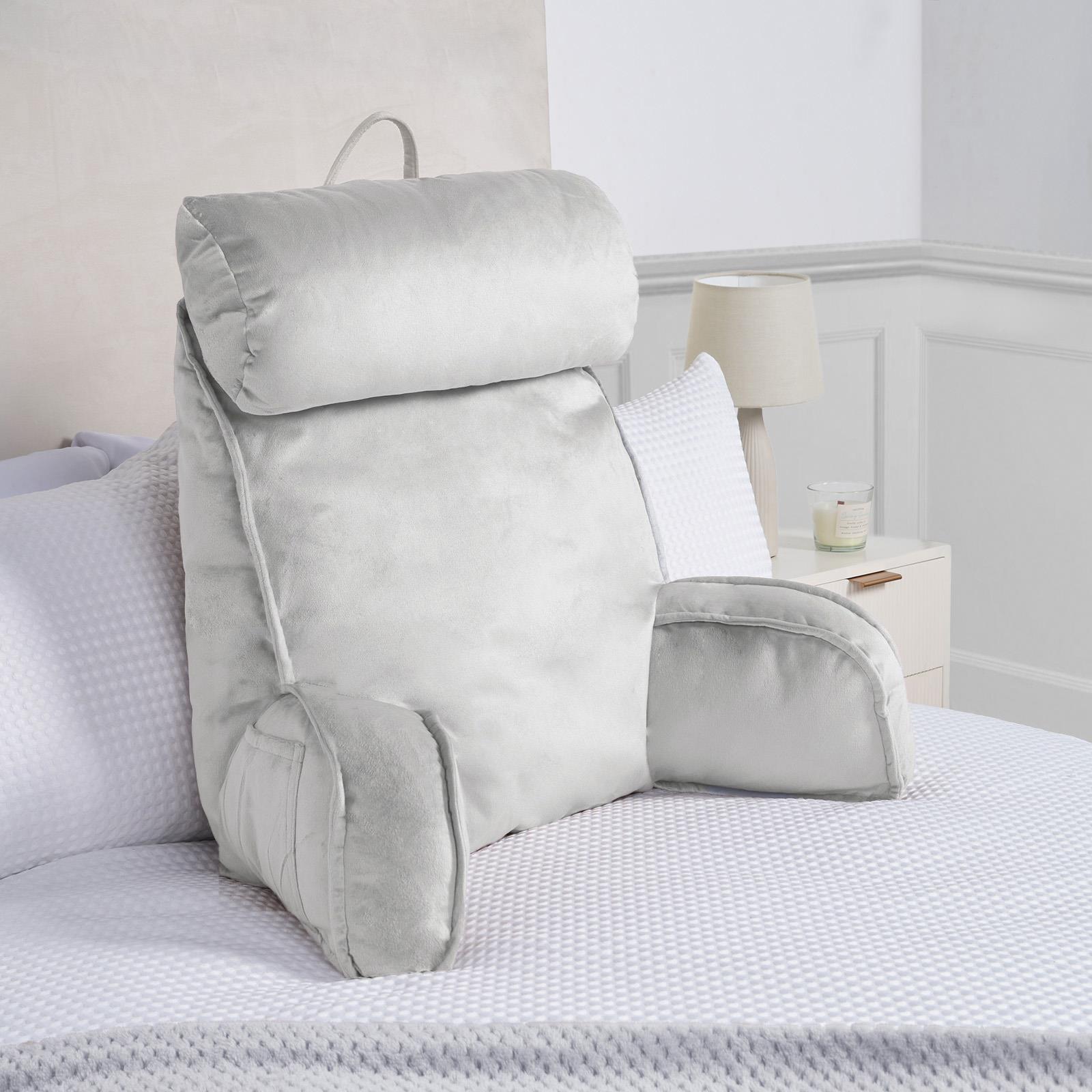 Cuddle Cushion Back Lumbar Support Head Rest Bed Reading Pillow Plump Soft Arms - Picture 63 of 71