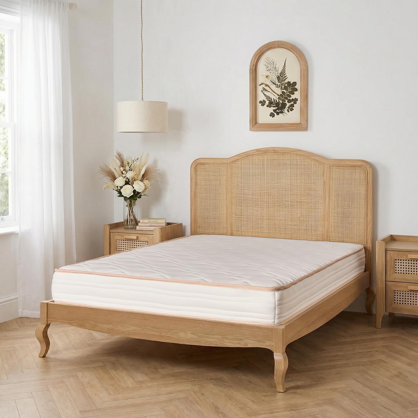 OHS Memory Foam Mattress Sprung Extra Comfort Deep Bed 3FT 4FT Double King
