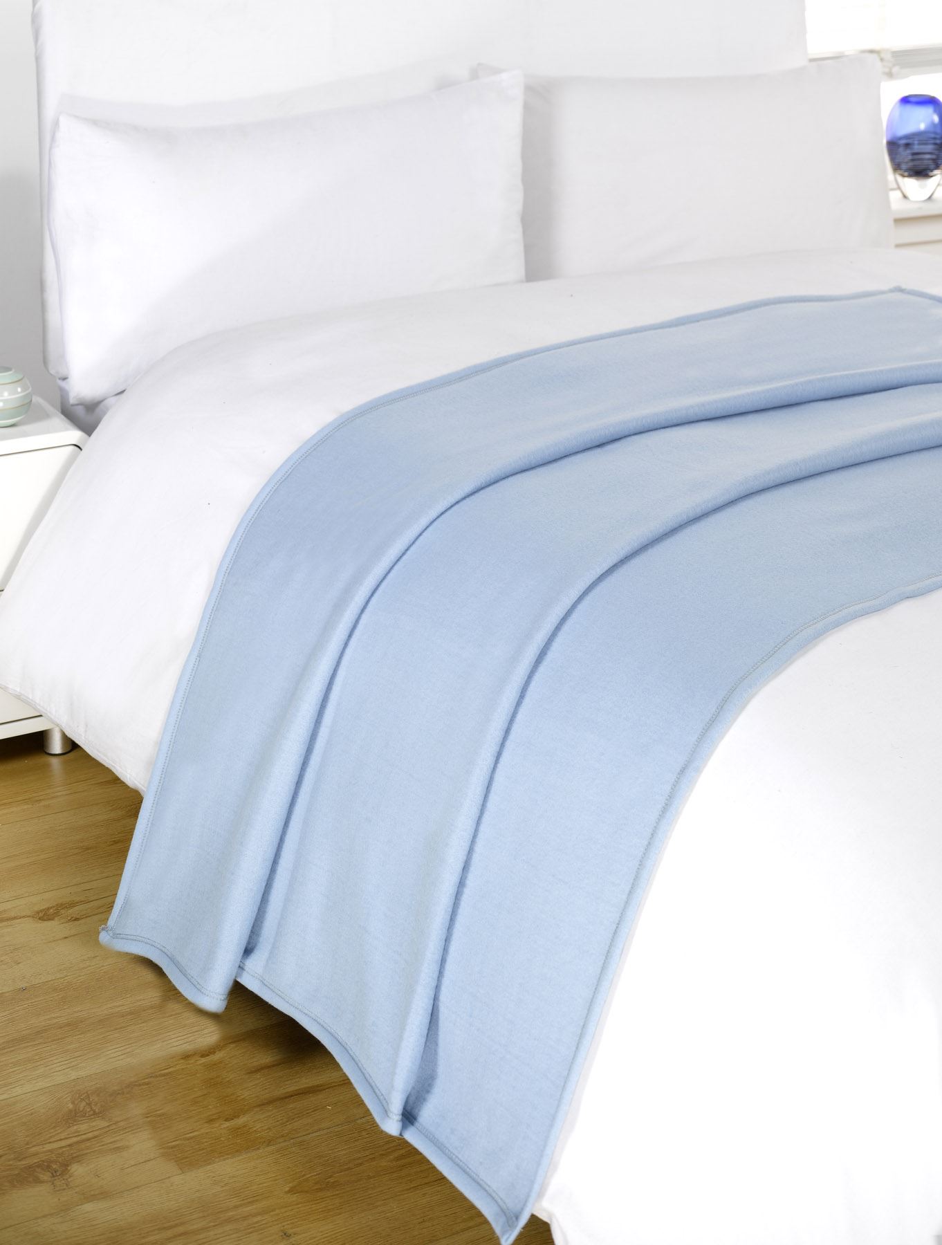 Wholesale 10 x Plain Fleece Blanket Bulk Warm Sofa Throw Over 120 x