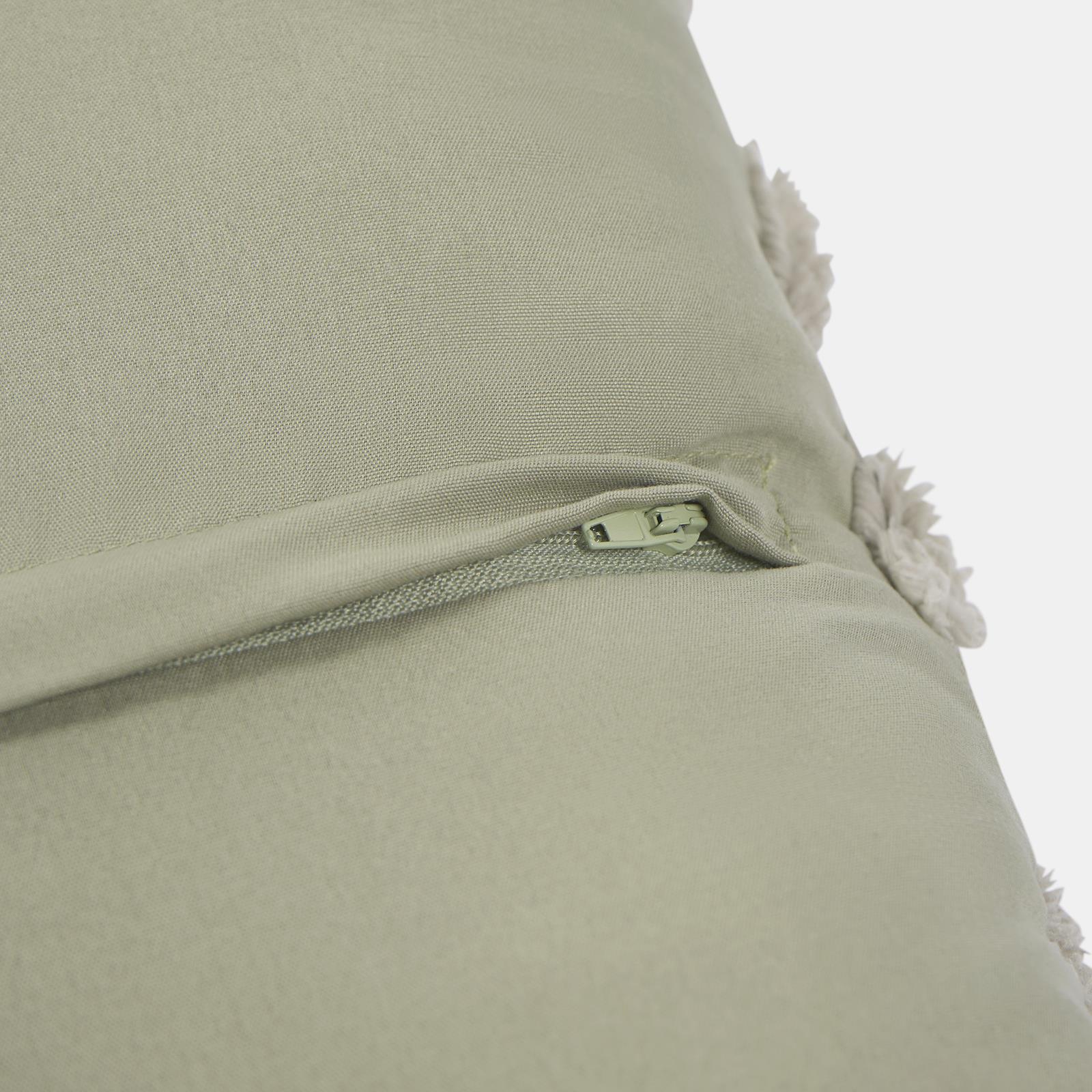 OHS Tufted Cushion Covers 2 Pack Arches Decorative Square Pillowcases