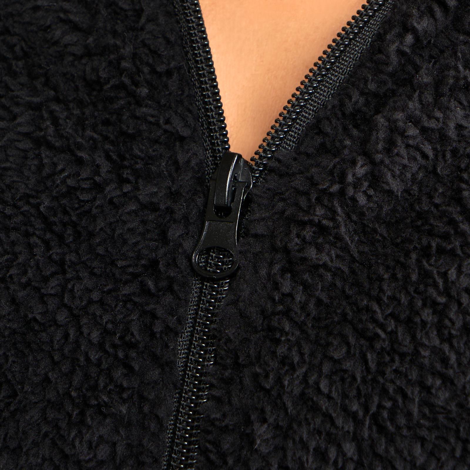 OHS Teddy Fleece 1Onesie Jumpsuit Hoodie Adults Zip Sleep Pyjamas Warm Nightwear - Picture 6 of 18