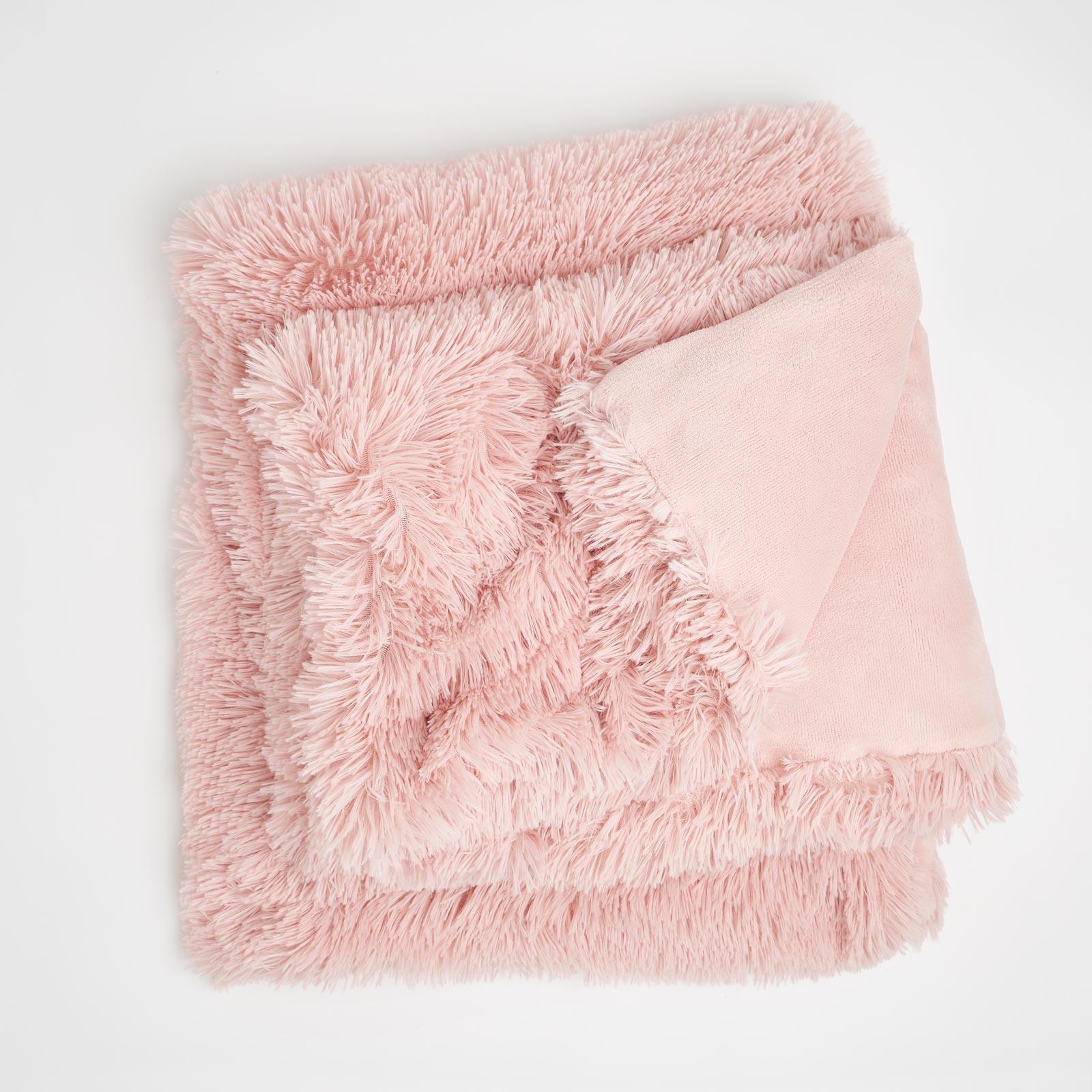 OHS Ultra Soft Fluffy Fleece Throw Luxurious Bed Couch Blanket