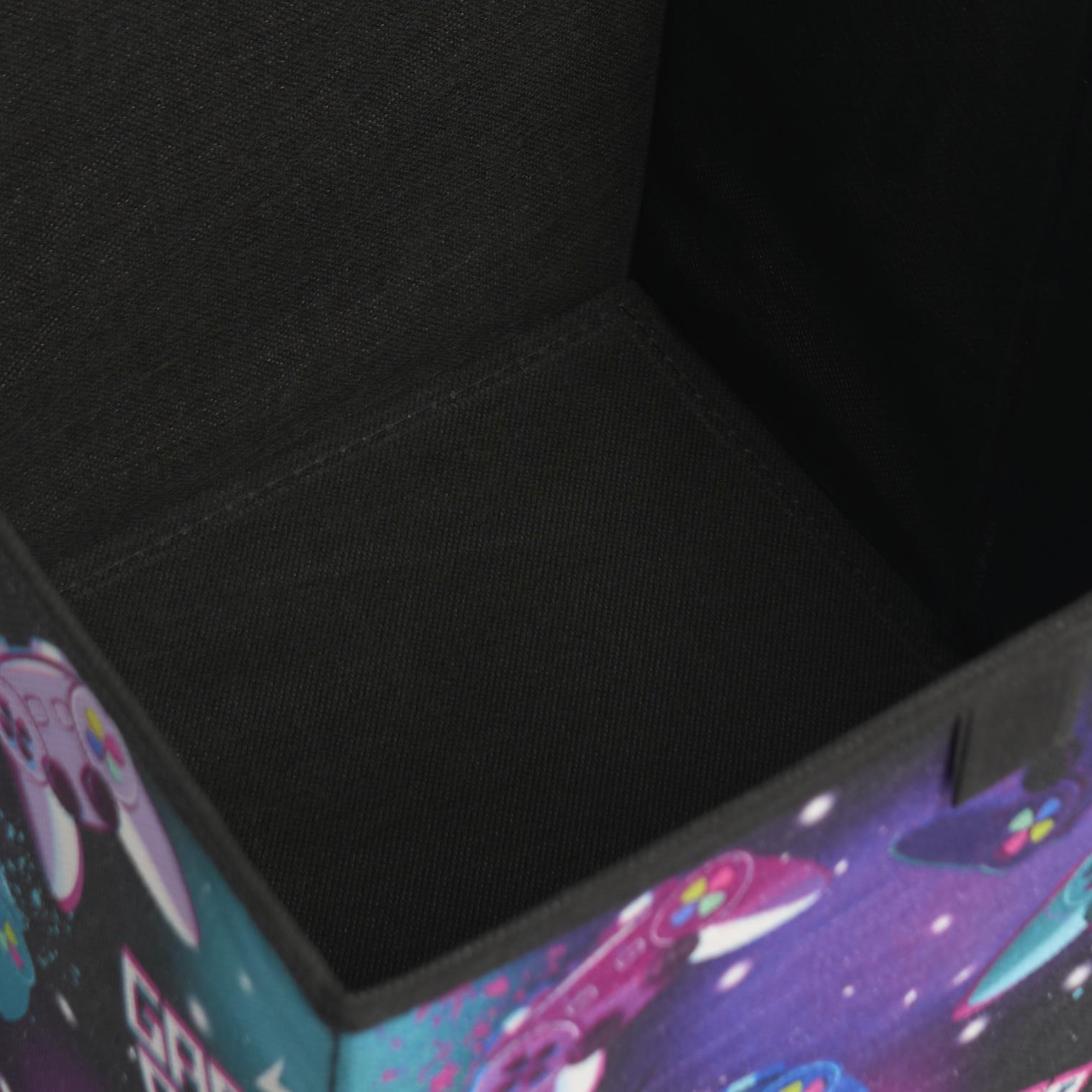 Gaming Storage Boxes Pack of 2 4 Folding Space Saving Shoe Toy Cube Tidy Set