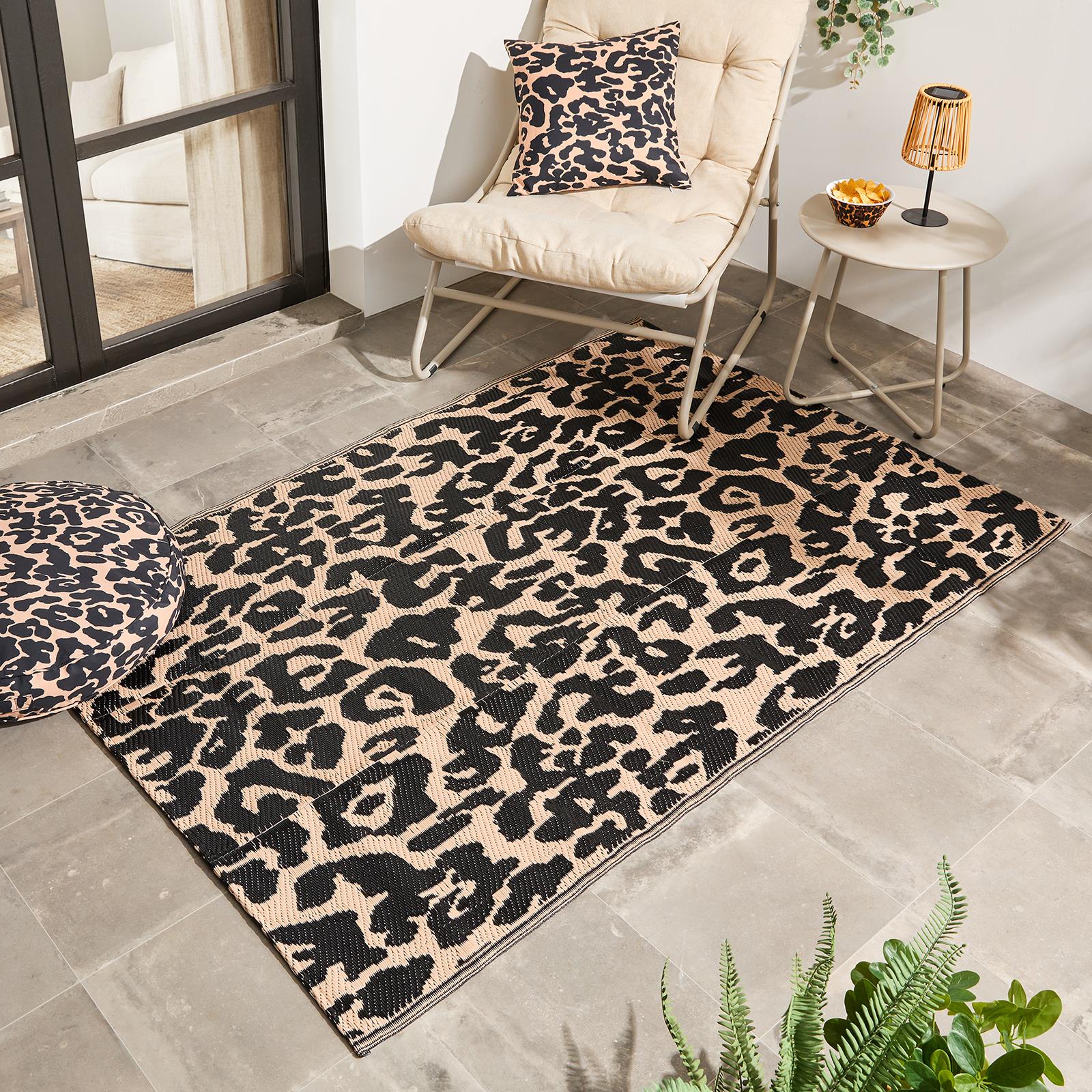 OHS Printed Garden Rug Outdoor Waterproof Area Mat Patio Decor