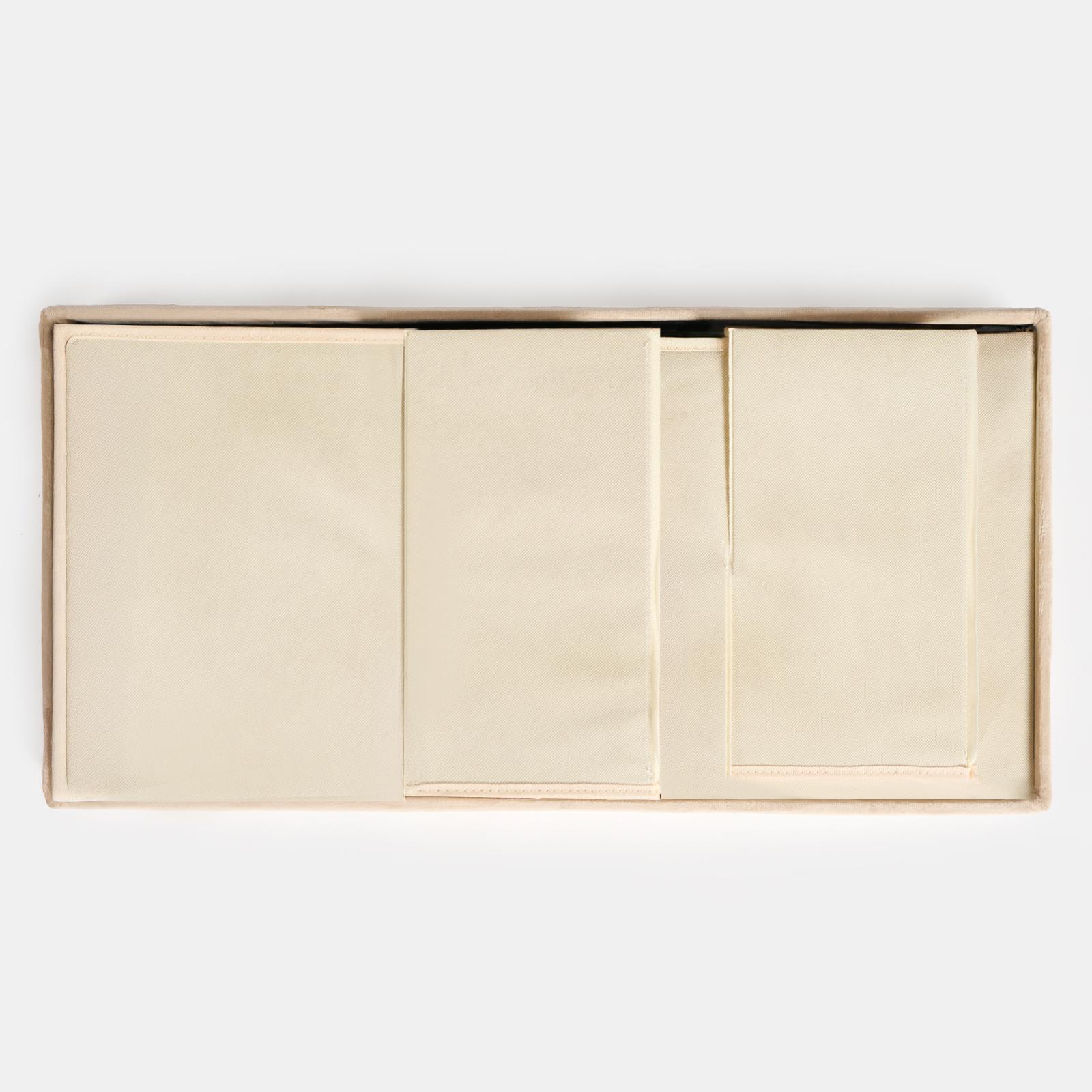 Storage Cube Unit 6 Draw Ottoman Space Saving Velvet Chest Shoe Boucle Organiser