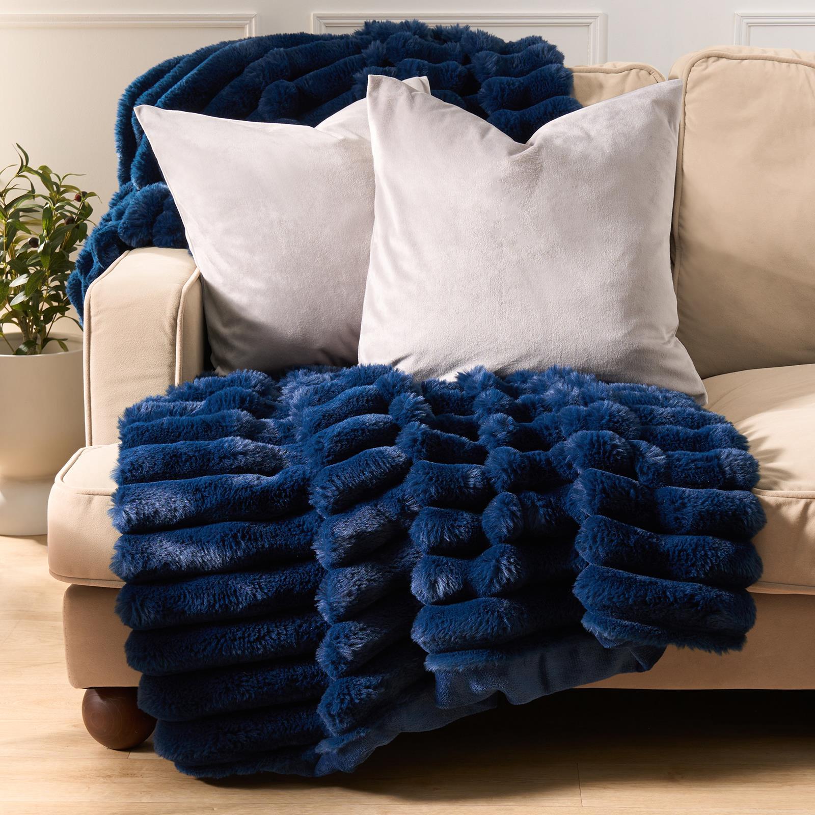 OHS Matte Velvet Cushion Covers Super Soft Luxury Square Pillowcases Multipack