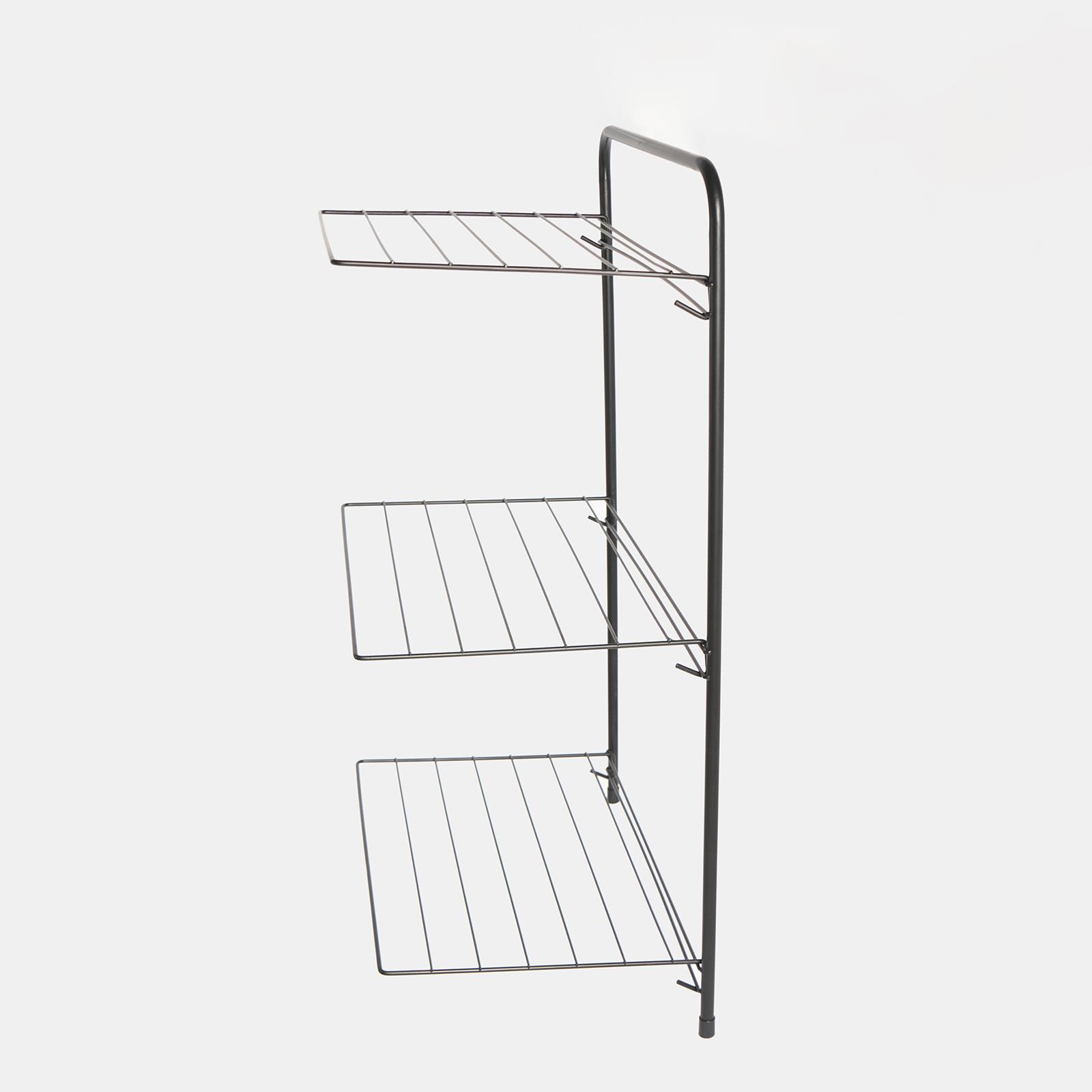 Over The Door Tiered Foldable Drying Rack Towel Storage Organiser Rail Hanger