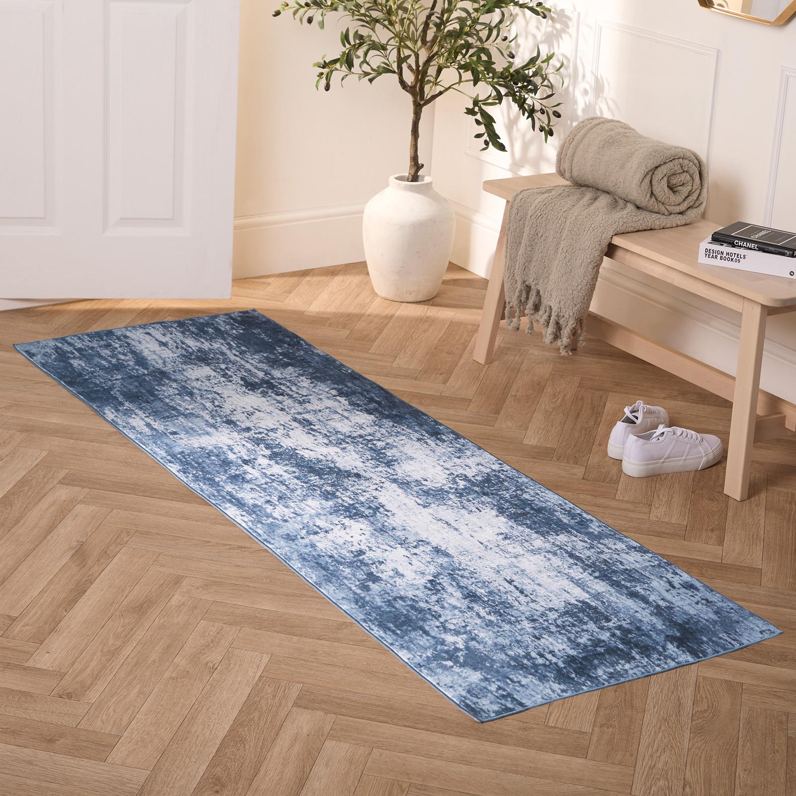 Abstract Rug Washable Carpet Living Room Bedroom Non Slip Runner Home Decor Mat