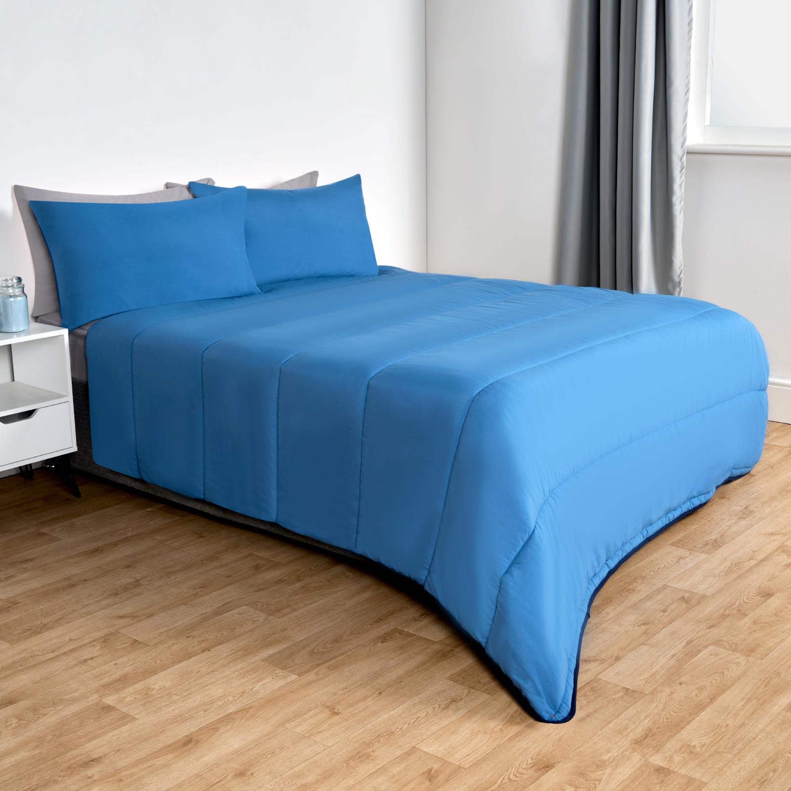 OHS Coverless 10.5 TOG Soft Duvet Pillowcase Quilted Bedding Set Single Double - Picture 79 of 107