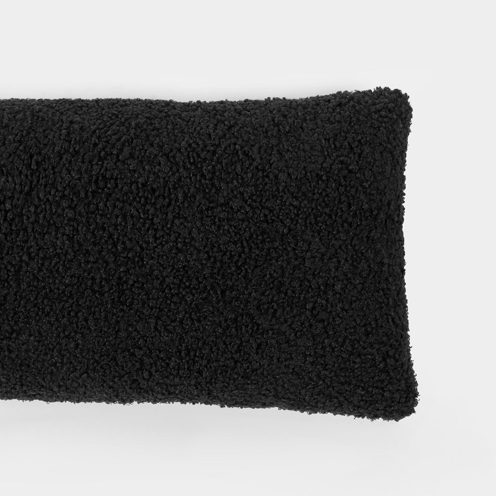 Fabric Boucle Door Draught Excluder Draft Window Seal Insulation Fleece Stopper
