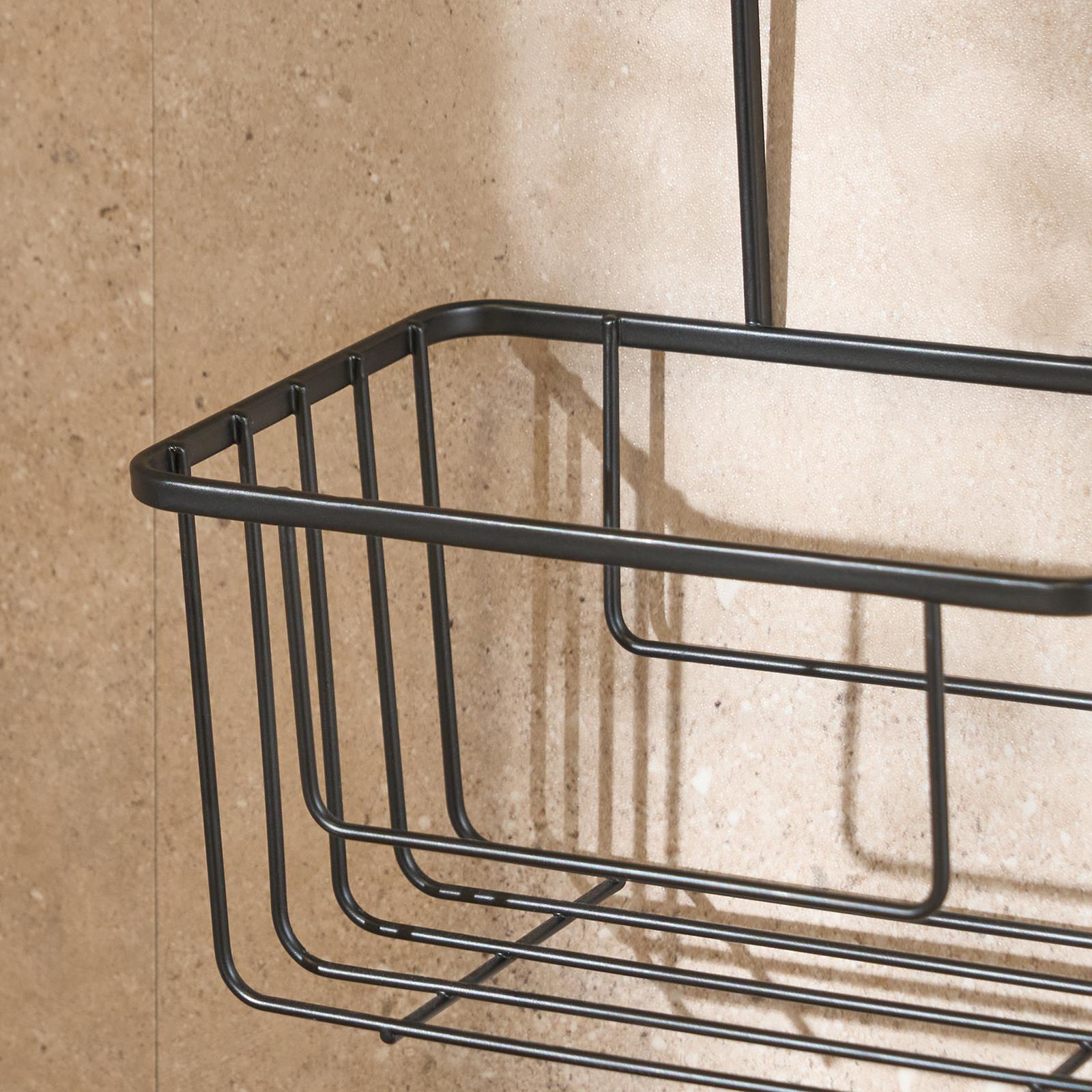 OHS Over-the-Door Shower Caddy Hanging Storage Organiser Rust Resistant Metal