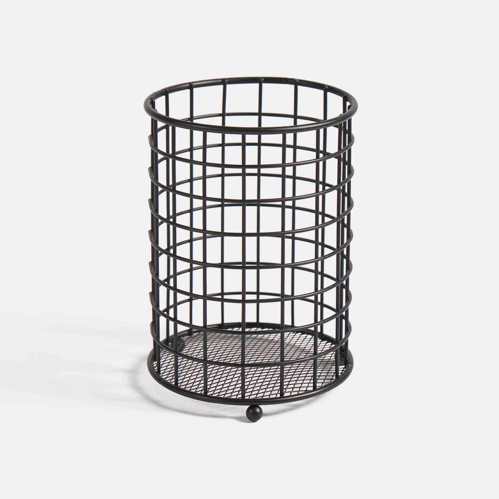 OHS Kitchen Utensil Holder Metal Cutlery Holder Cooking Organiser