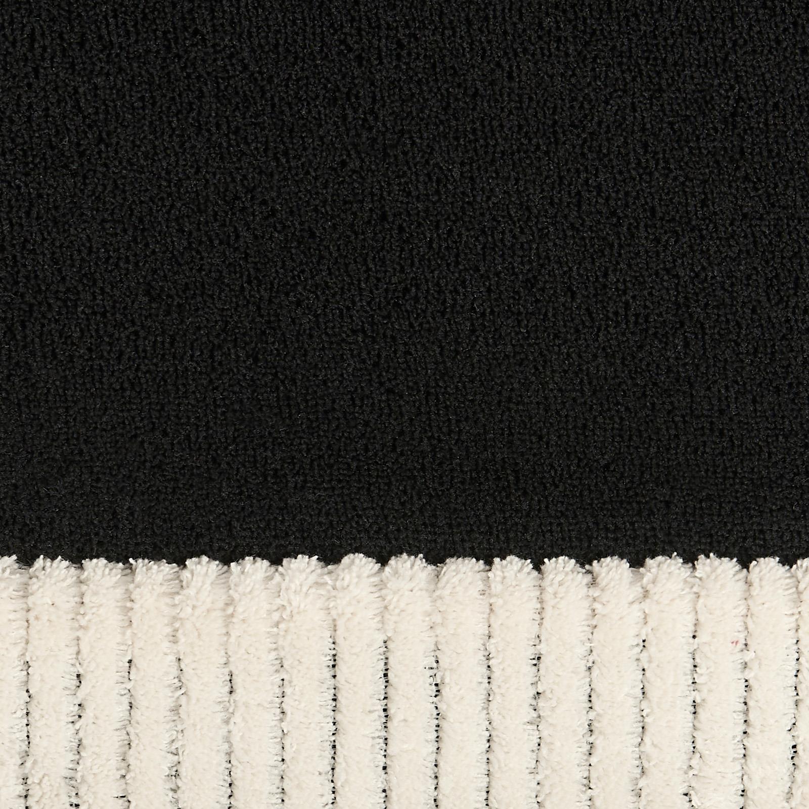 OHS Contrast Border Rug Non Slip Tufted Hallway Runner Floor Carpet