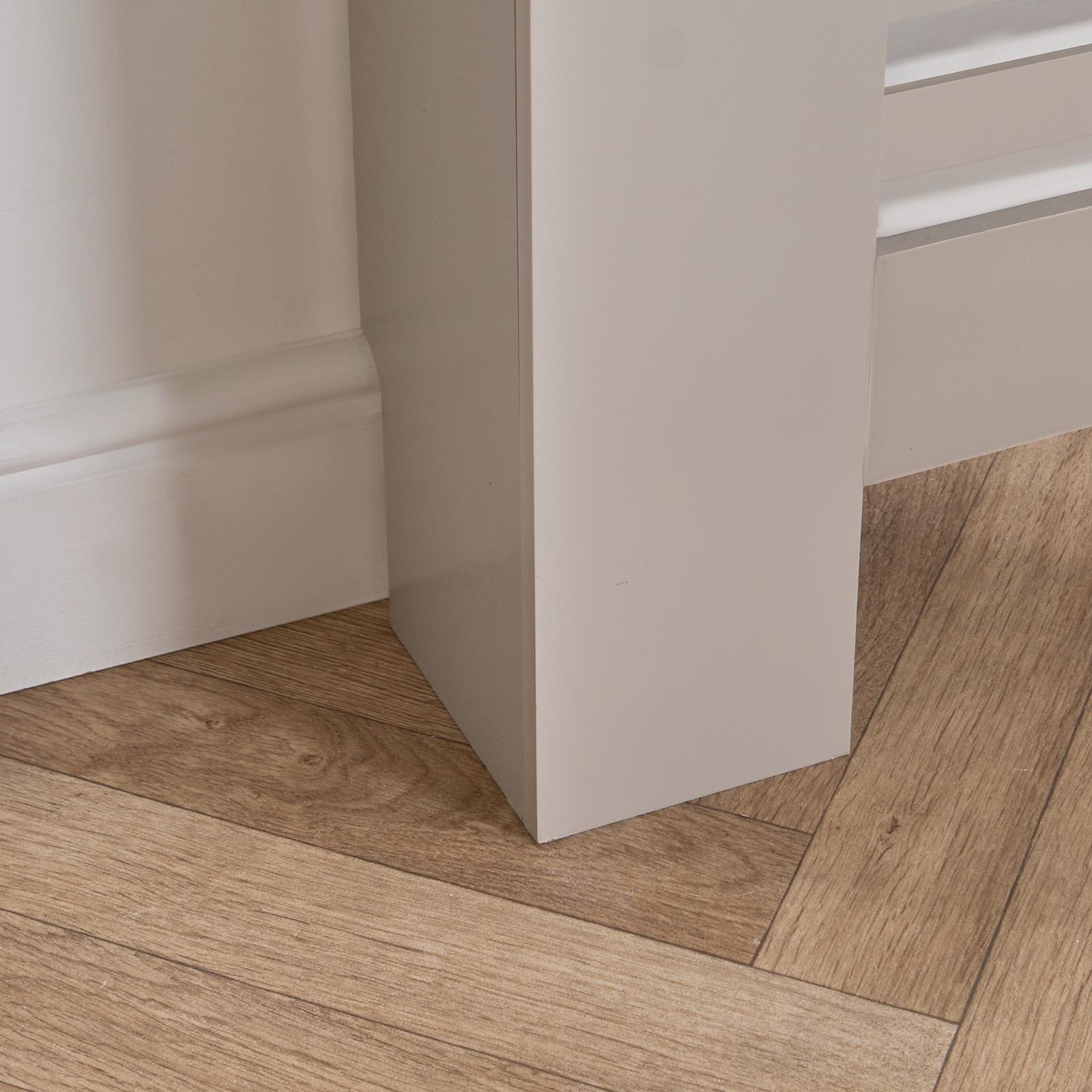 Wooden Radiator Cover Side Board S M L Cabinet Shelf Modern Hallway Furniture - Picture 52 of 55