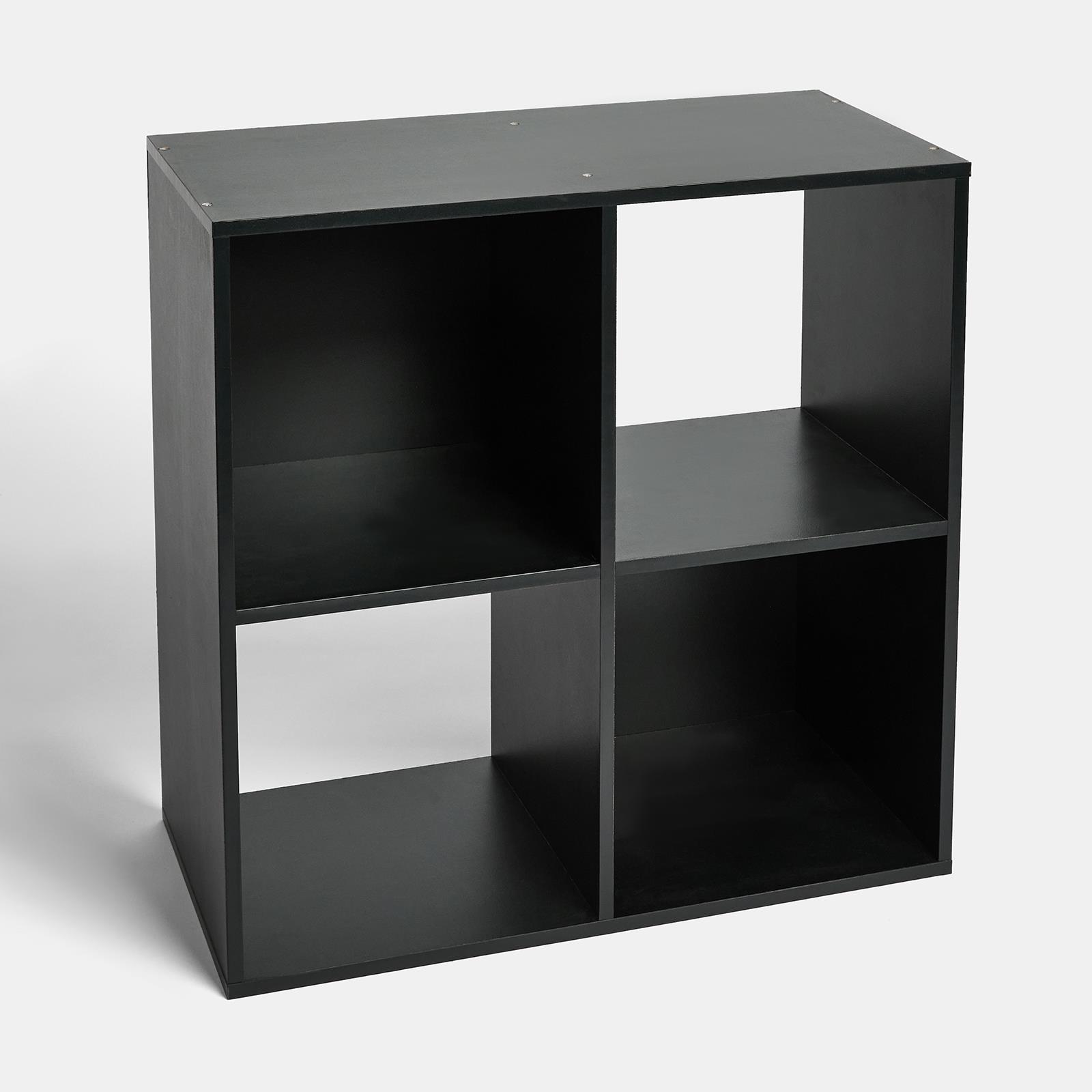 OHS Oslo Cube Storage Wood Effect Bookcase Freestanding Open Shelf Unit