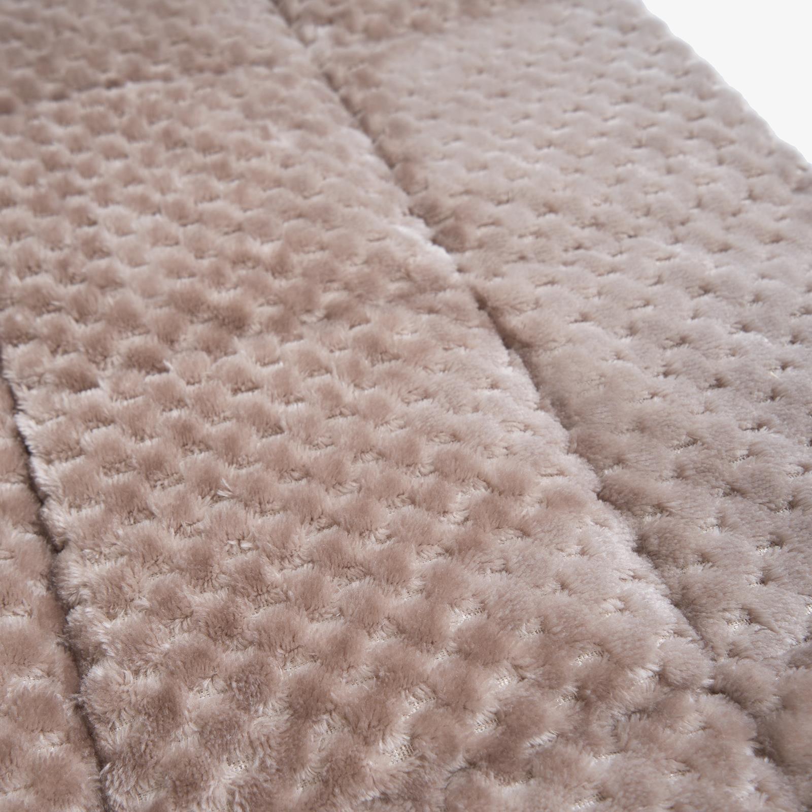 OHS Waffle Fleece Weighted Blanket Sleep Therapy Anxiety Super Soft Bed Throw