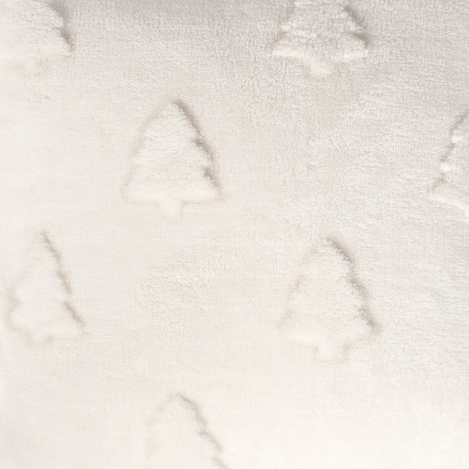 Winter Tree Cushion Covers 2/4 Sherpa Fleece Filled Plump Pads Christmas Home