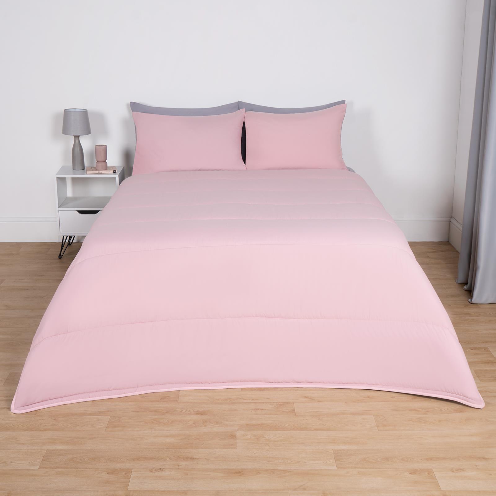 OHS Coverless 10.5 TOG Soft Duvet Pillowcase Quilted Bedding Set Single Double - Picture 28 of 107