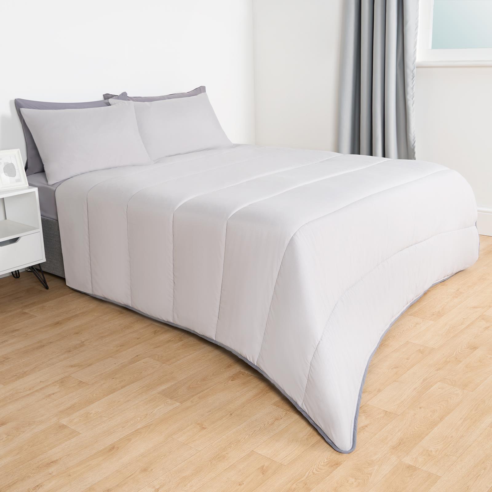 OHS Coverless 10.5 TOG Soft Duvet Pillowcase Quilted Bedding Set Single Double - Picture 70 of 107