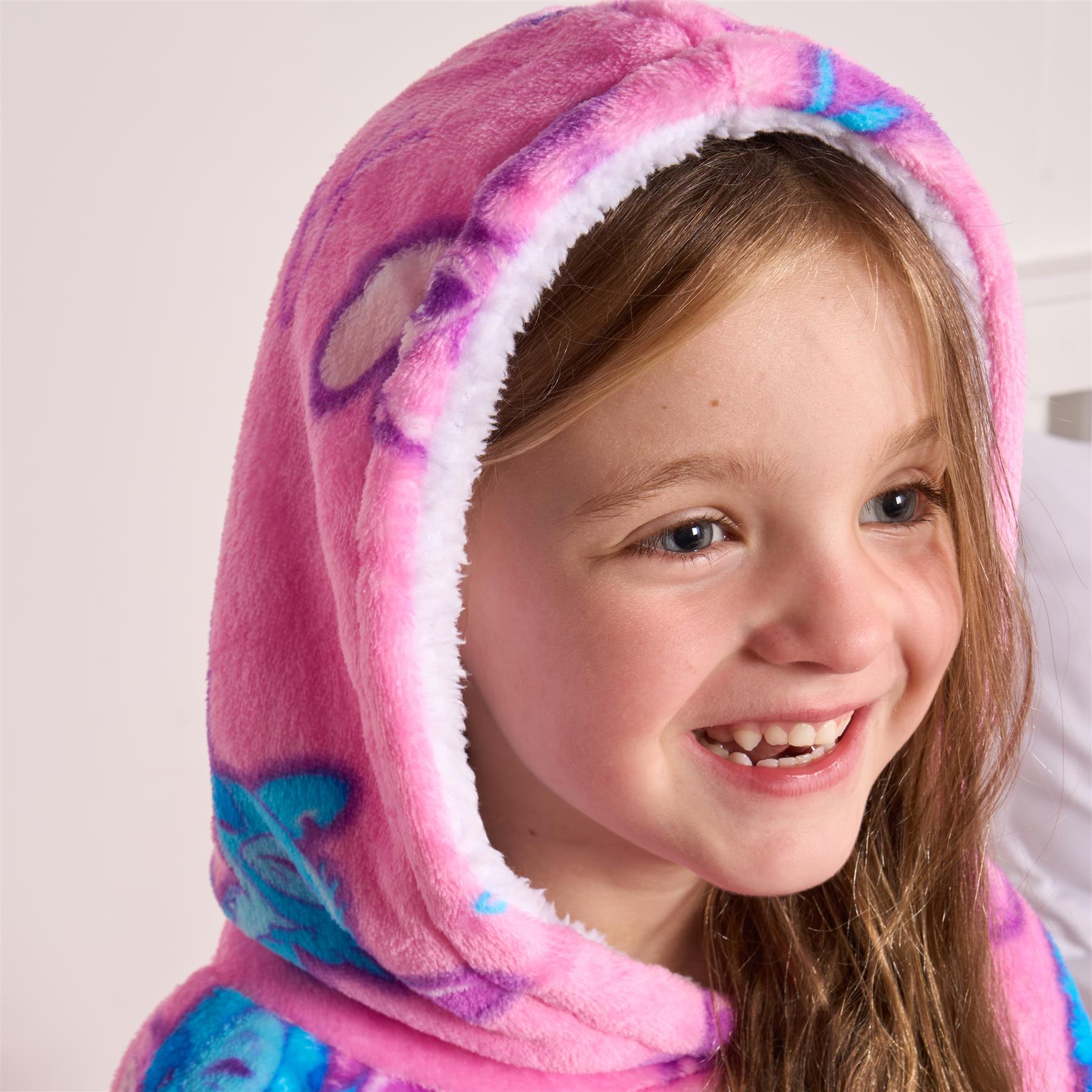 Stitch Hoodie Blanket Sherpa Oversized Jumper Soft Fleece Warm Wearable Throw