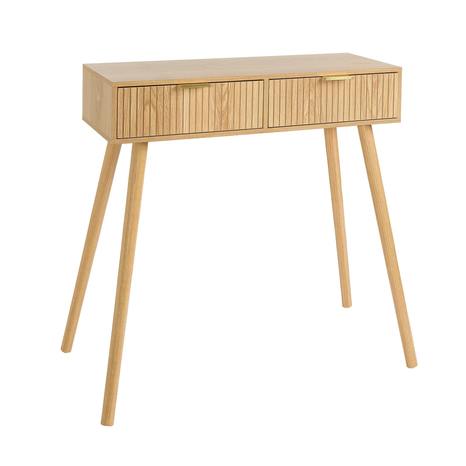 OHS Venice Console Table Engineered Wood Dressing Tables Entryway Display Unit