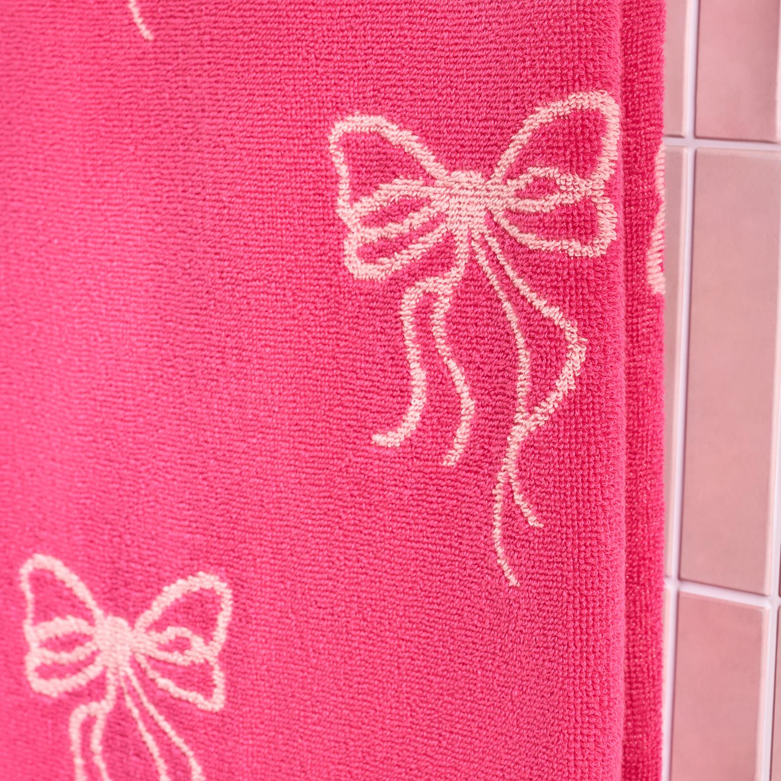 OHS Bows Towels 100% Premium Cotton Highly Absorbent Hand Bath Towel Sheet