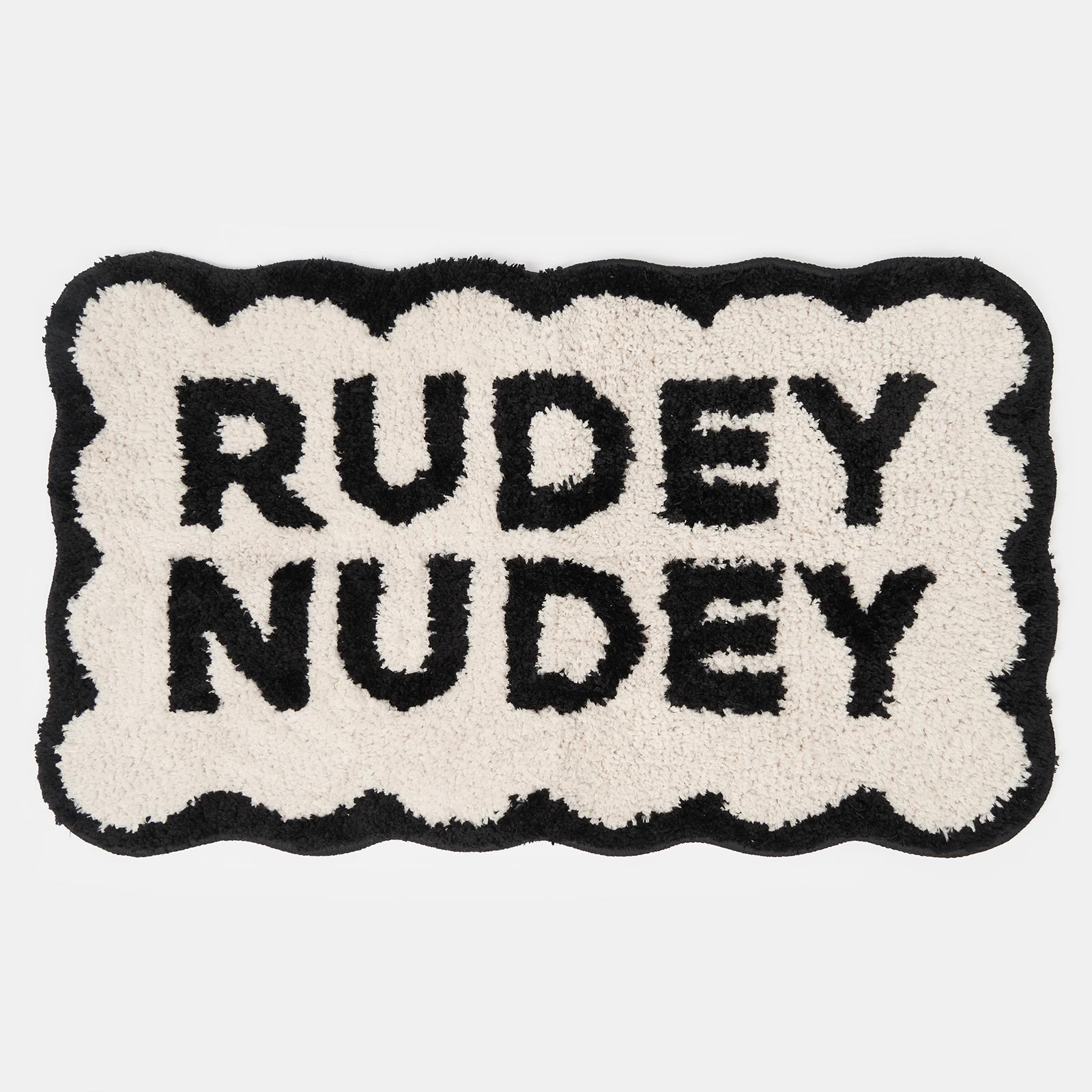 Bath Mat Non Slip Soft Rudey Nudey Shower Textured Shaggy Absorbent Bathroom Rug