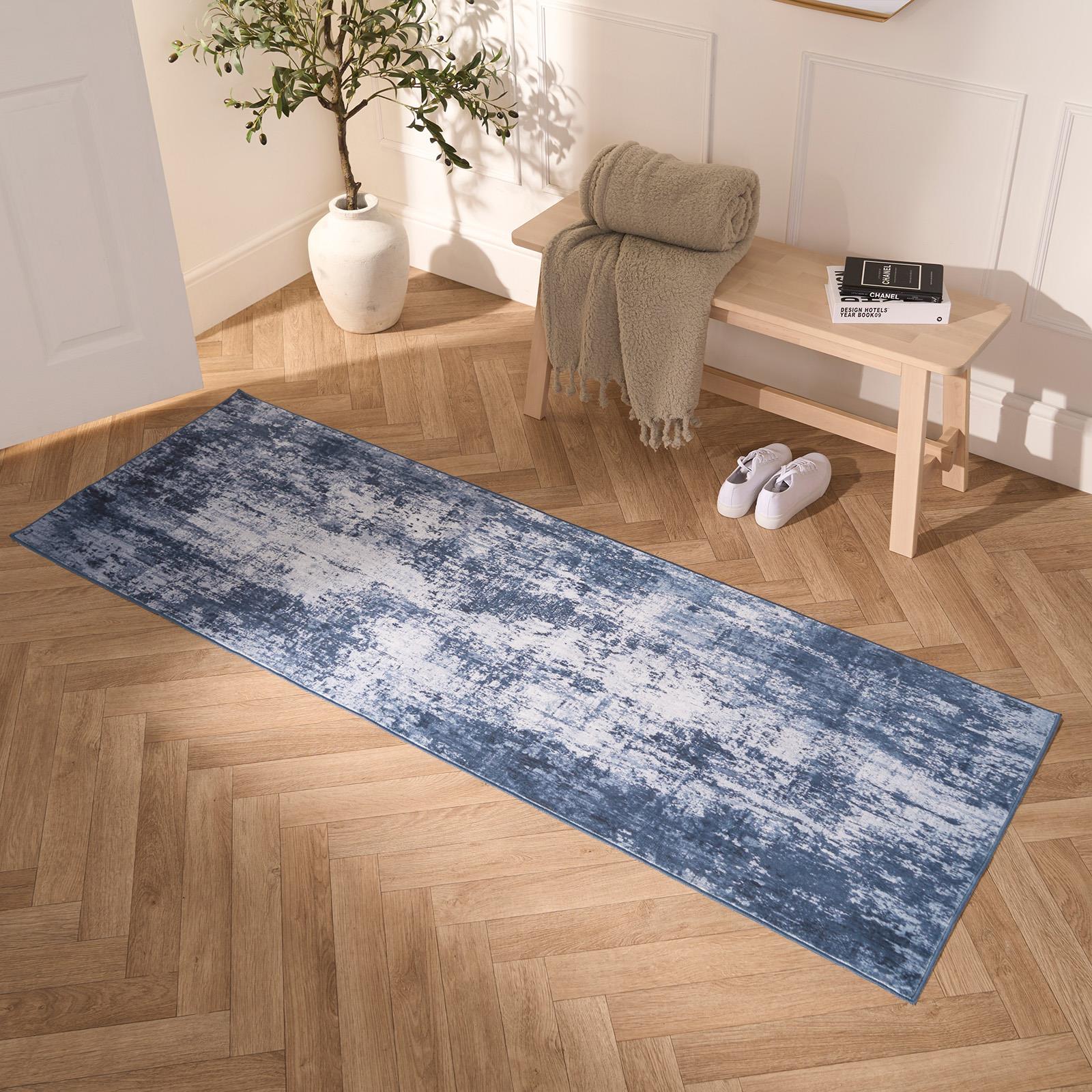 Abstract Rug Washable Carpet Living Room Bedroom Non Slip Runner Home Decor Mat