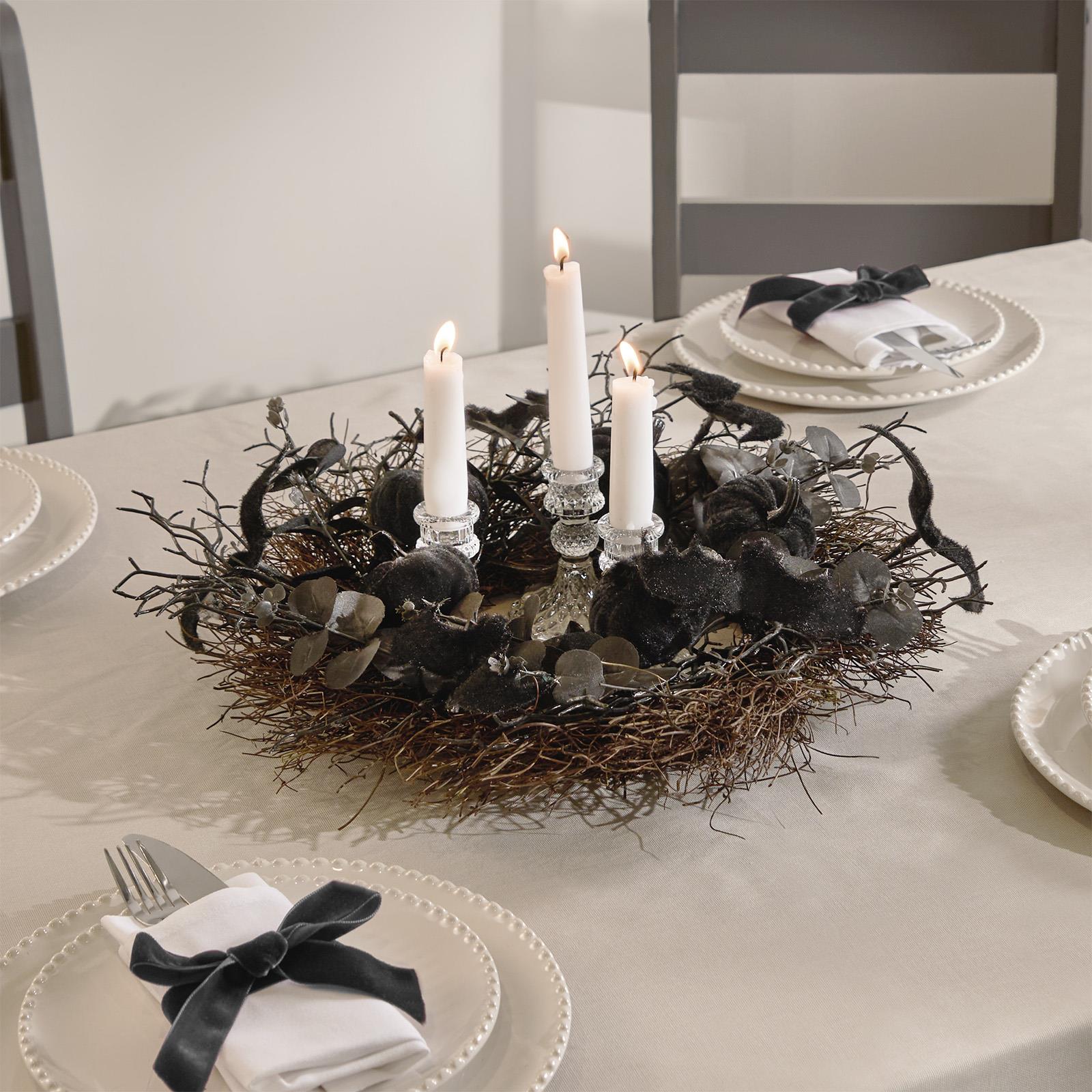 OHS Artificial Xmas Wreath Door Wall Home Party Table Decor Winter Spring