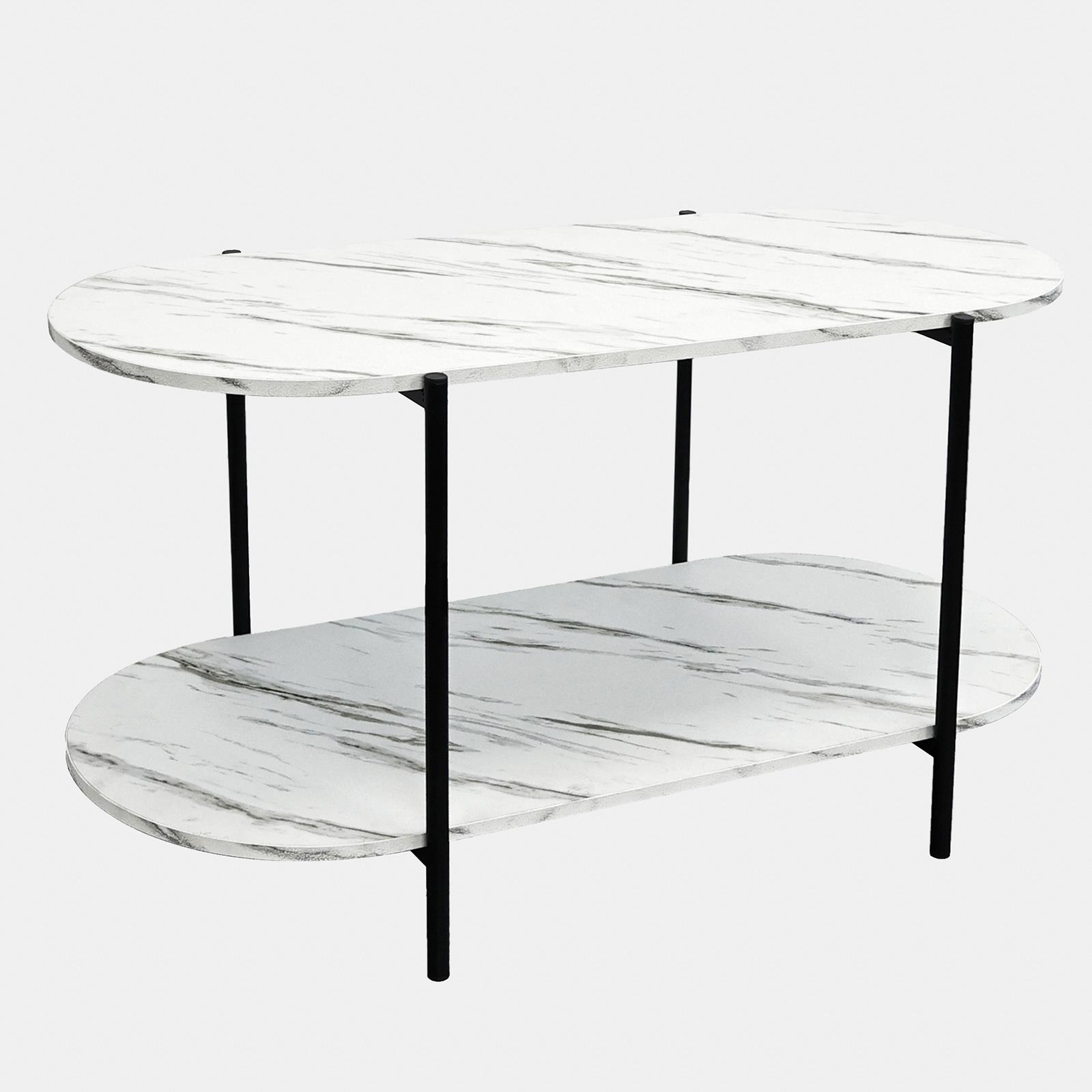 2 Tier Table Wooden Coffee Modern Bed Living Room Home Decor Office End Bedside - Picture 14 of 14
