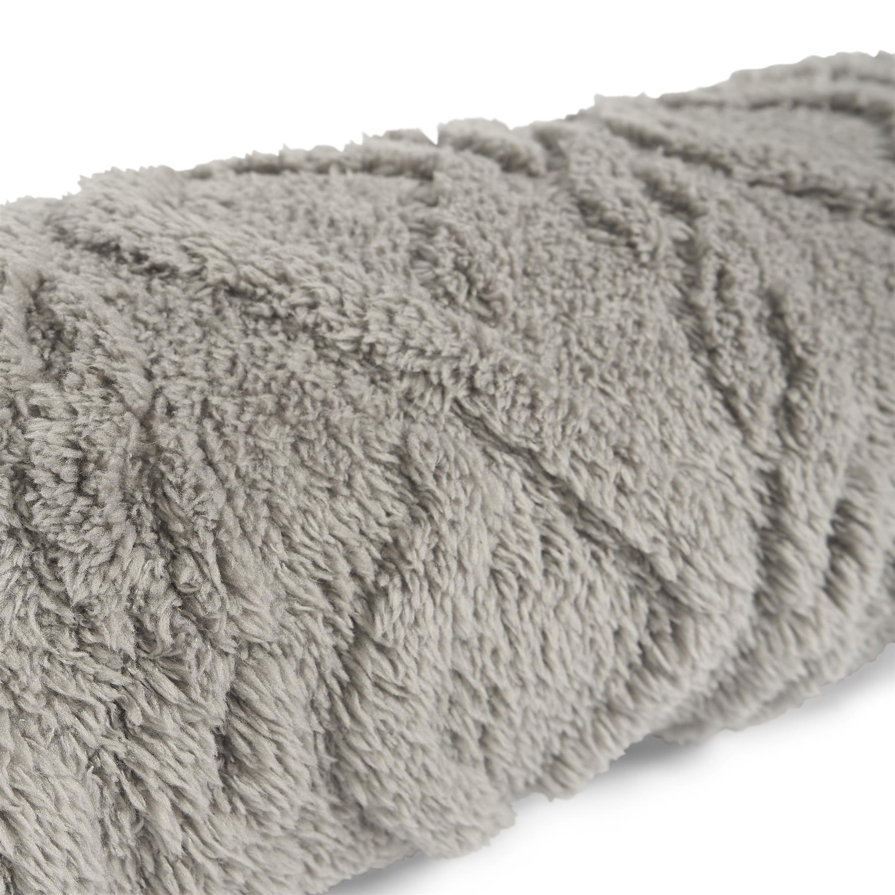 OHS Cable Knit Draught Excluder Draft Insulation Wind Blocker Door Stopper Decor