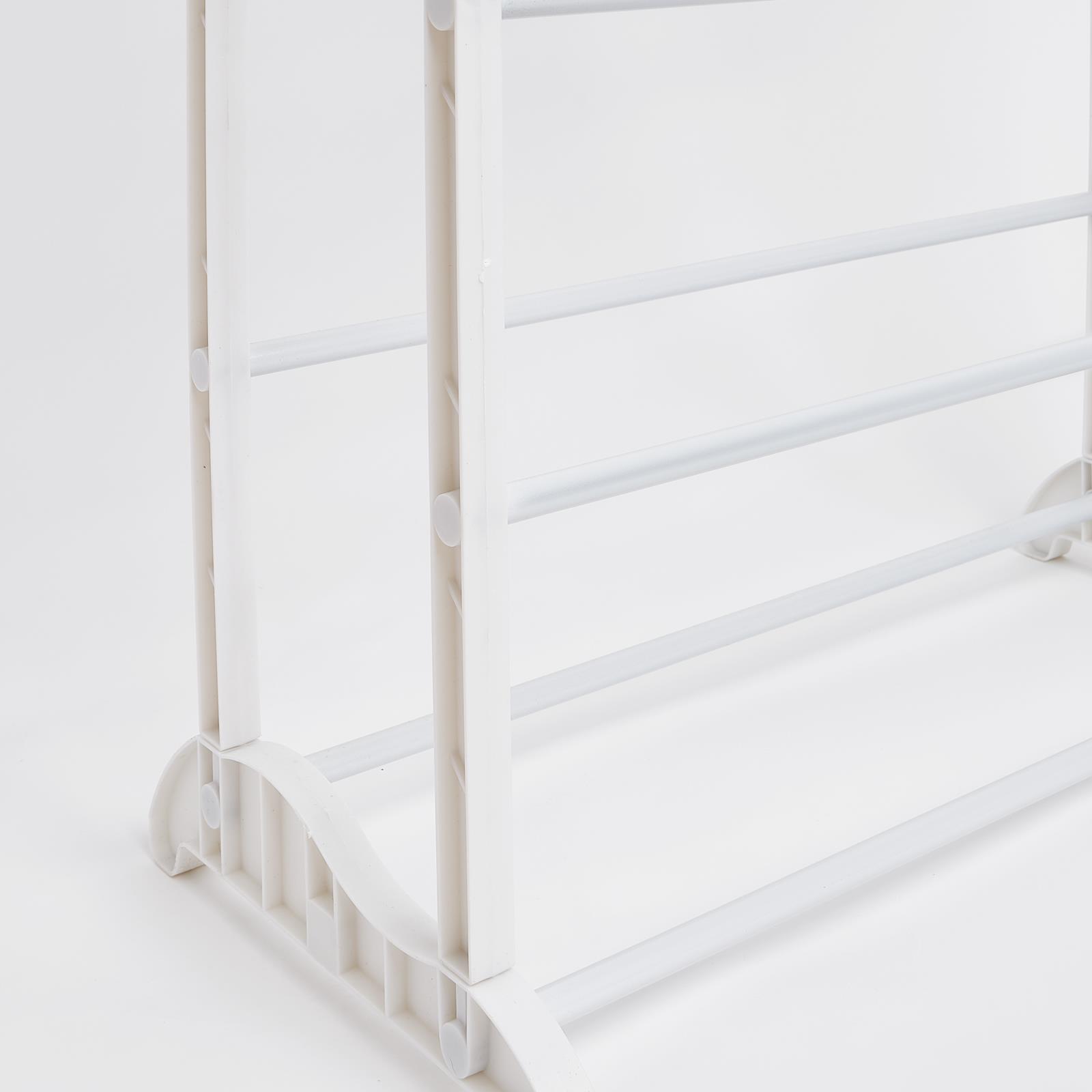 OHS 7 Tier Shoe Rack Stand Storage Compact Space Organiser Shelf Metal 21 Pairs