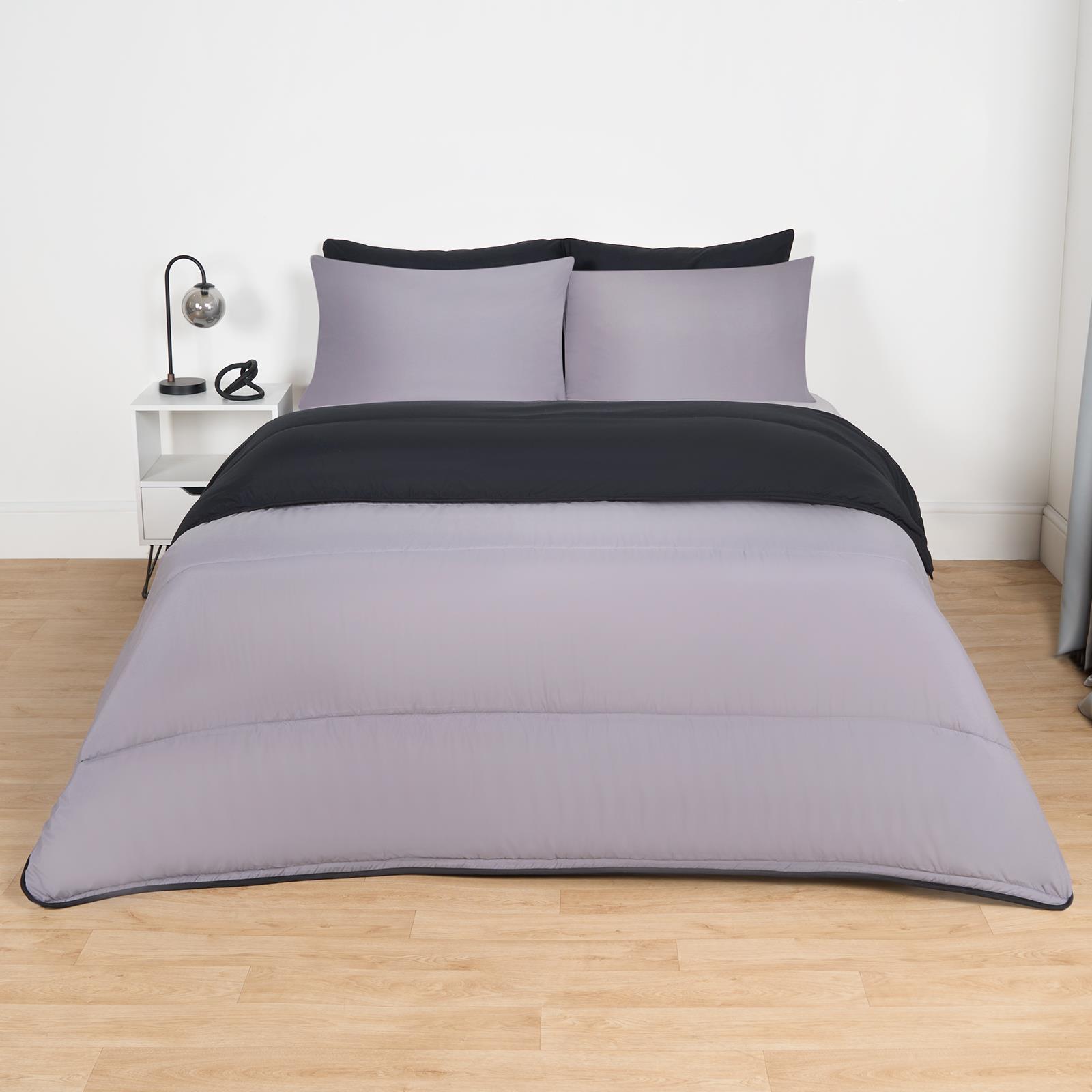 OHS Coverless 10.5 TOG Soft Duvet Pillowcase Quilted Bedding Set Single Double - Picture 2 of 107